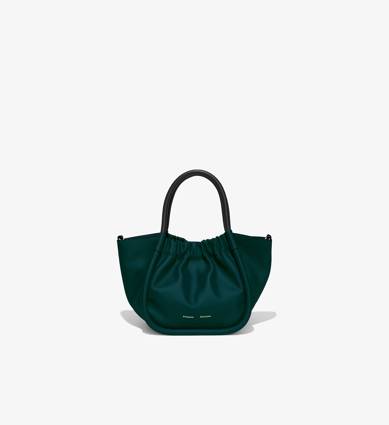 Small Ruched Crossbody Tote