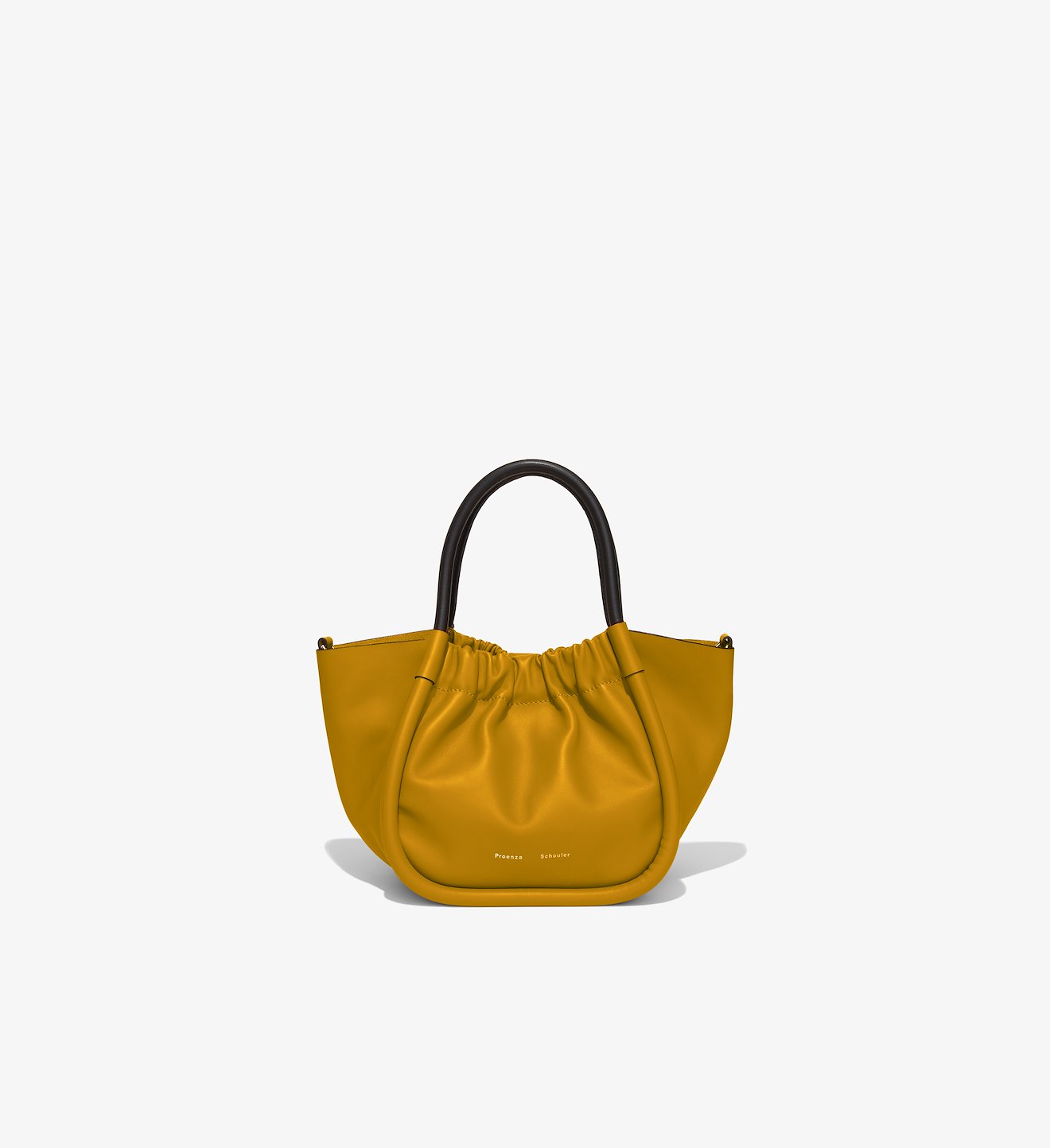 Small Ruched Crossbody Tote