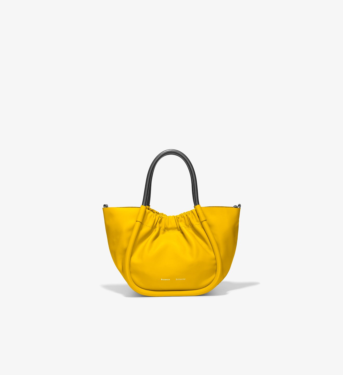 Small Ruched Crossbody Tote