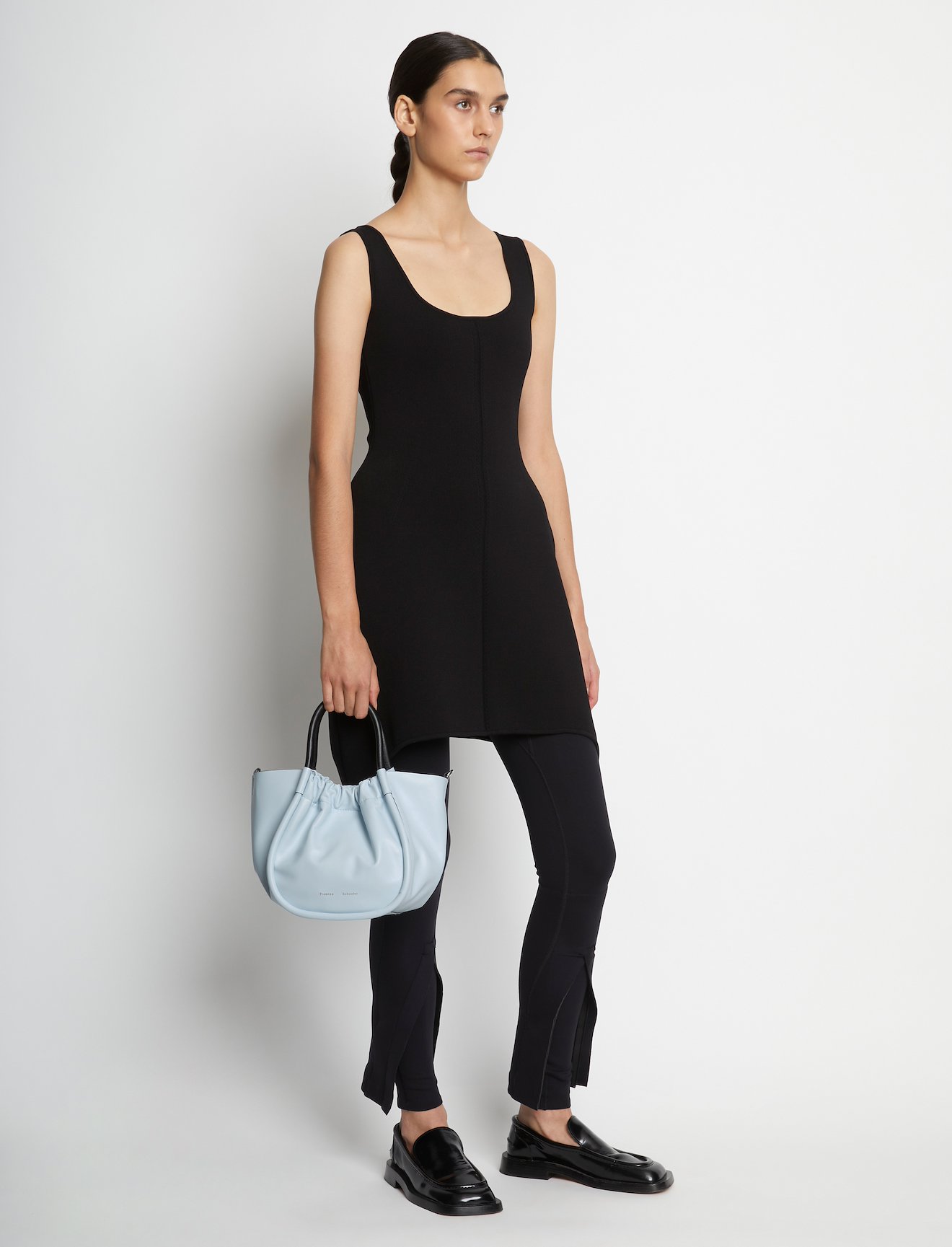 Small Ruched Crossbody Tote #2
