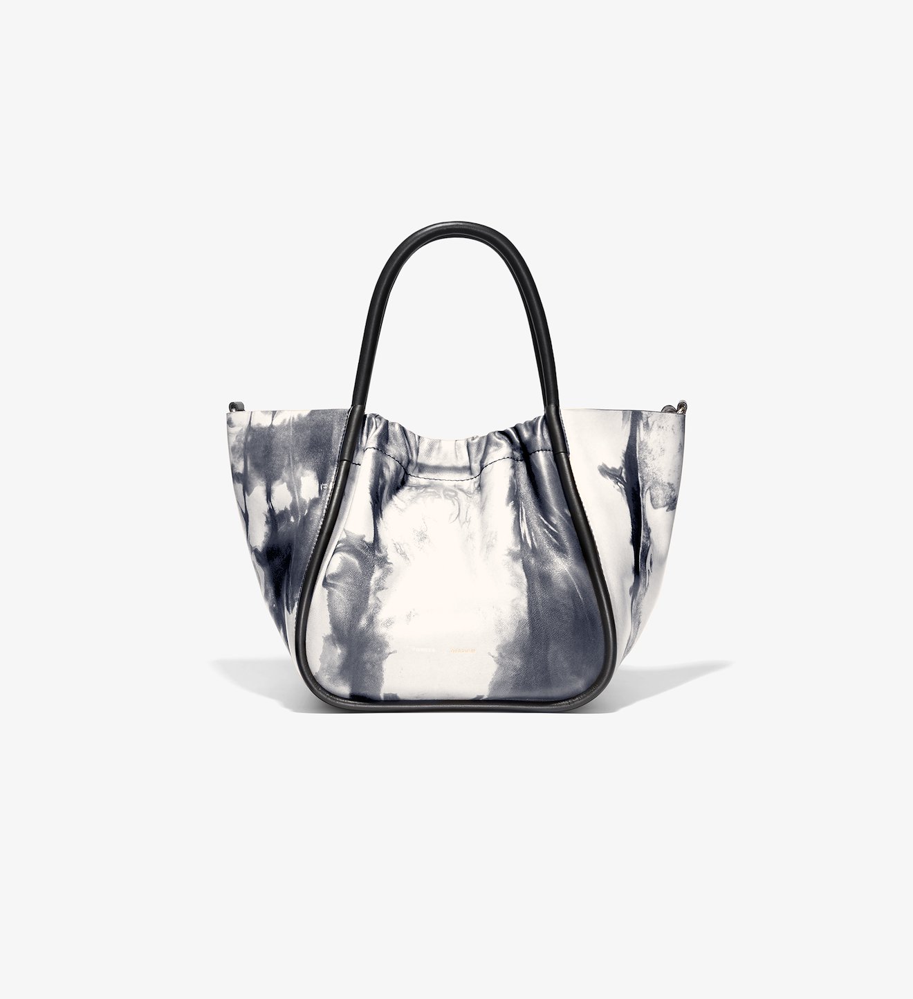 Small Tie Dye Ruched Crossbody Tote