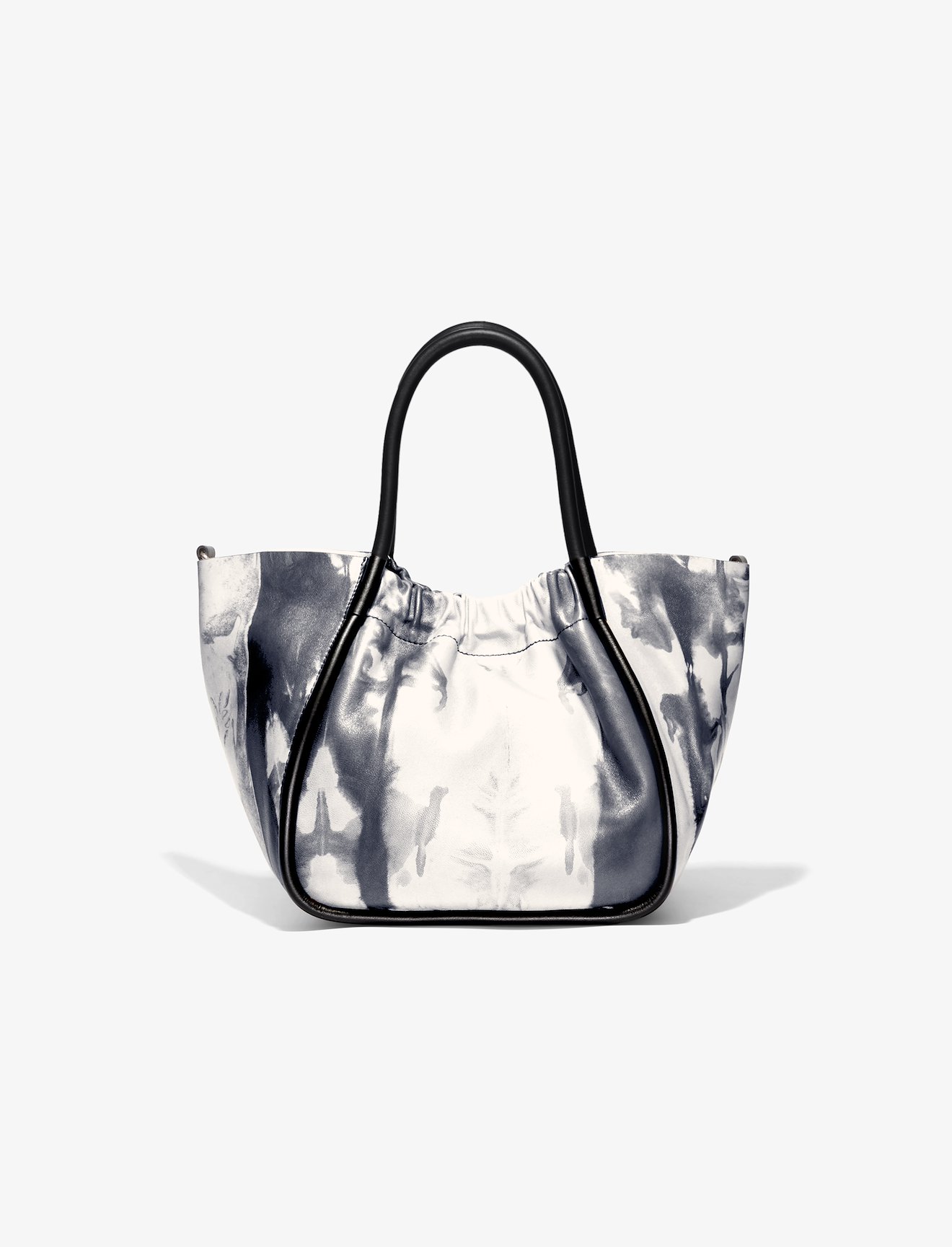 Small Tie Dye Ruched Crossbody Tote #2
