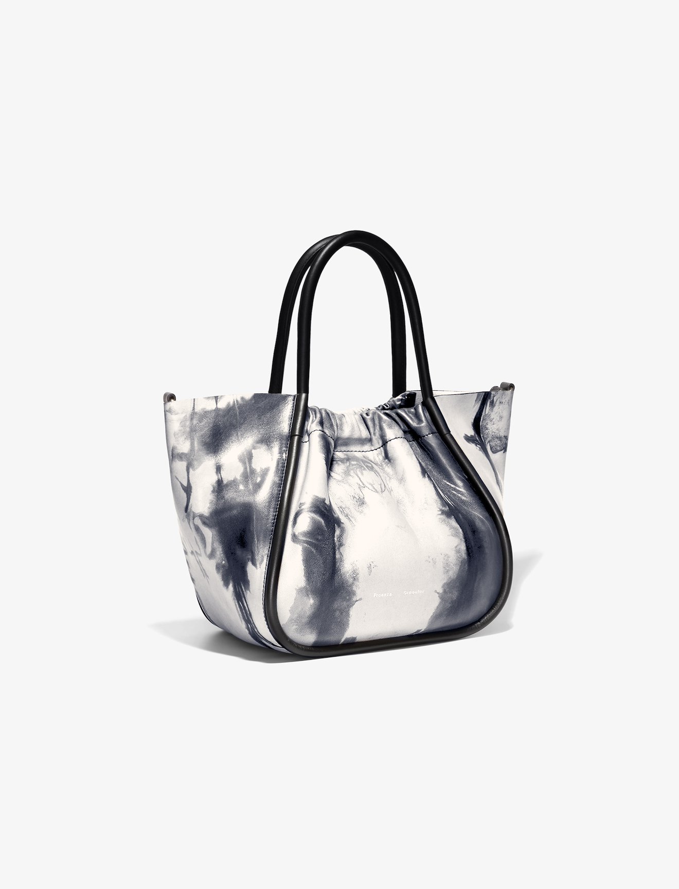 Small Tie Dye Ruched Crossbody Tote #1