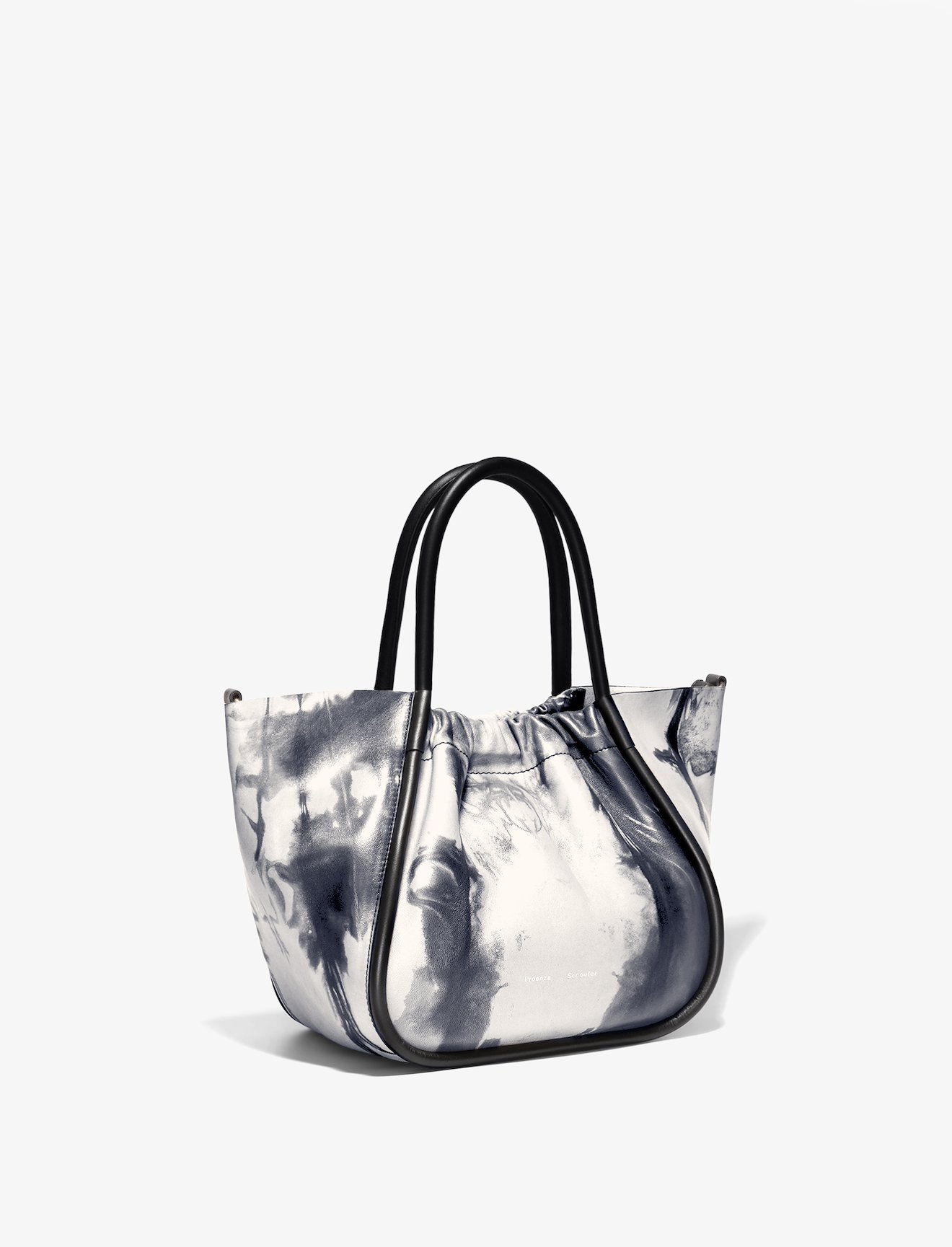 Small Tie Dye Ruched Crossbody Tote #1
