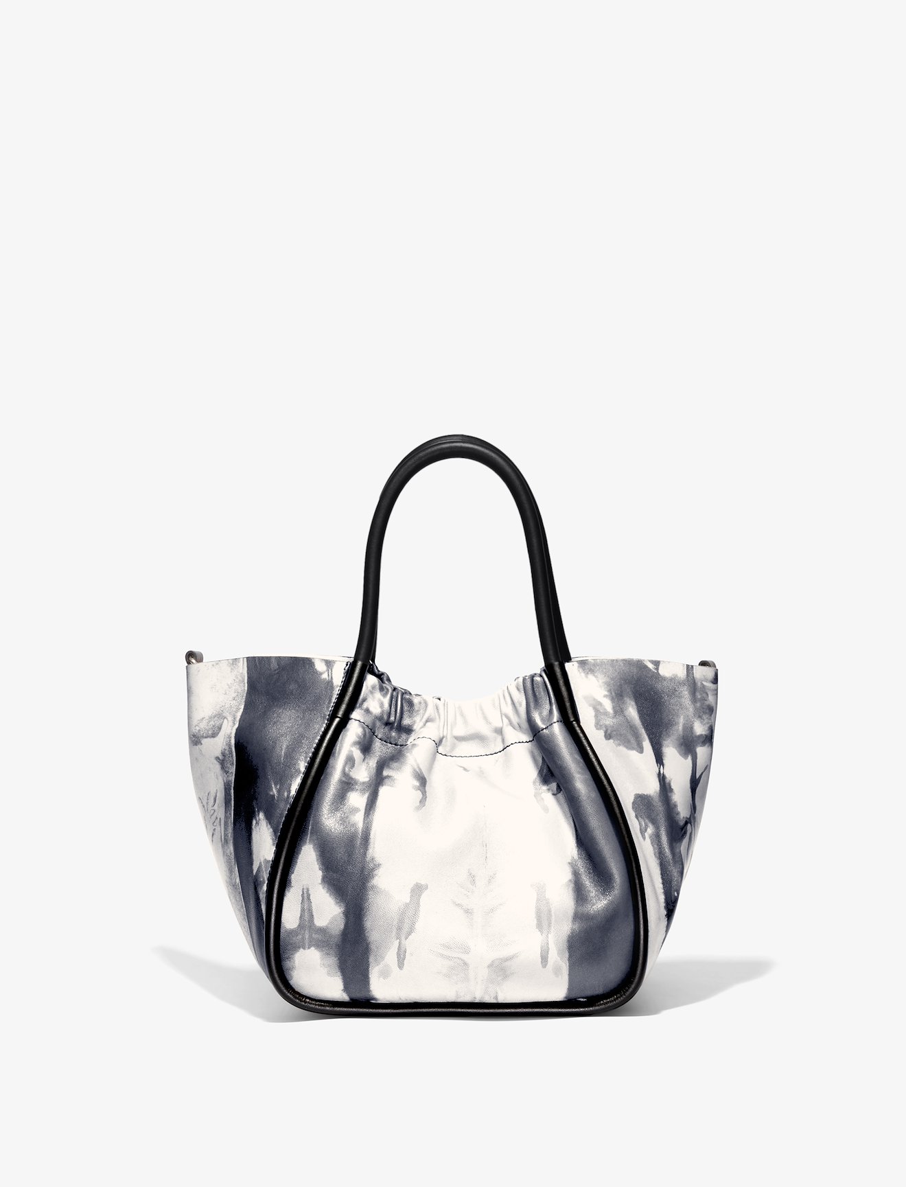 Small Tie Dye Ruched Crossbody Tote #3