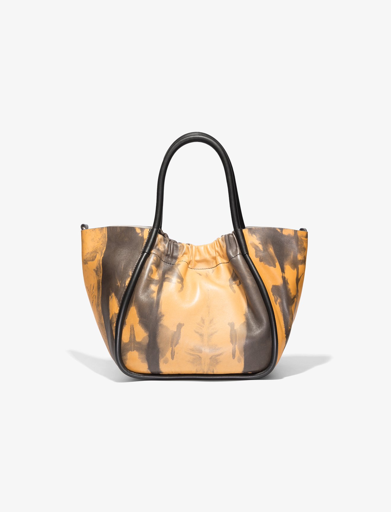 Small Tie Dye Ruched Crossbody Tote #2