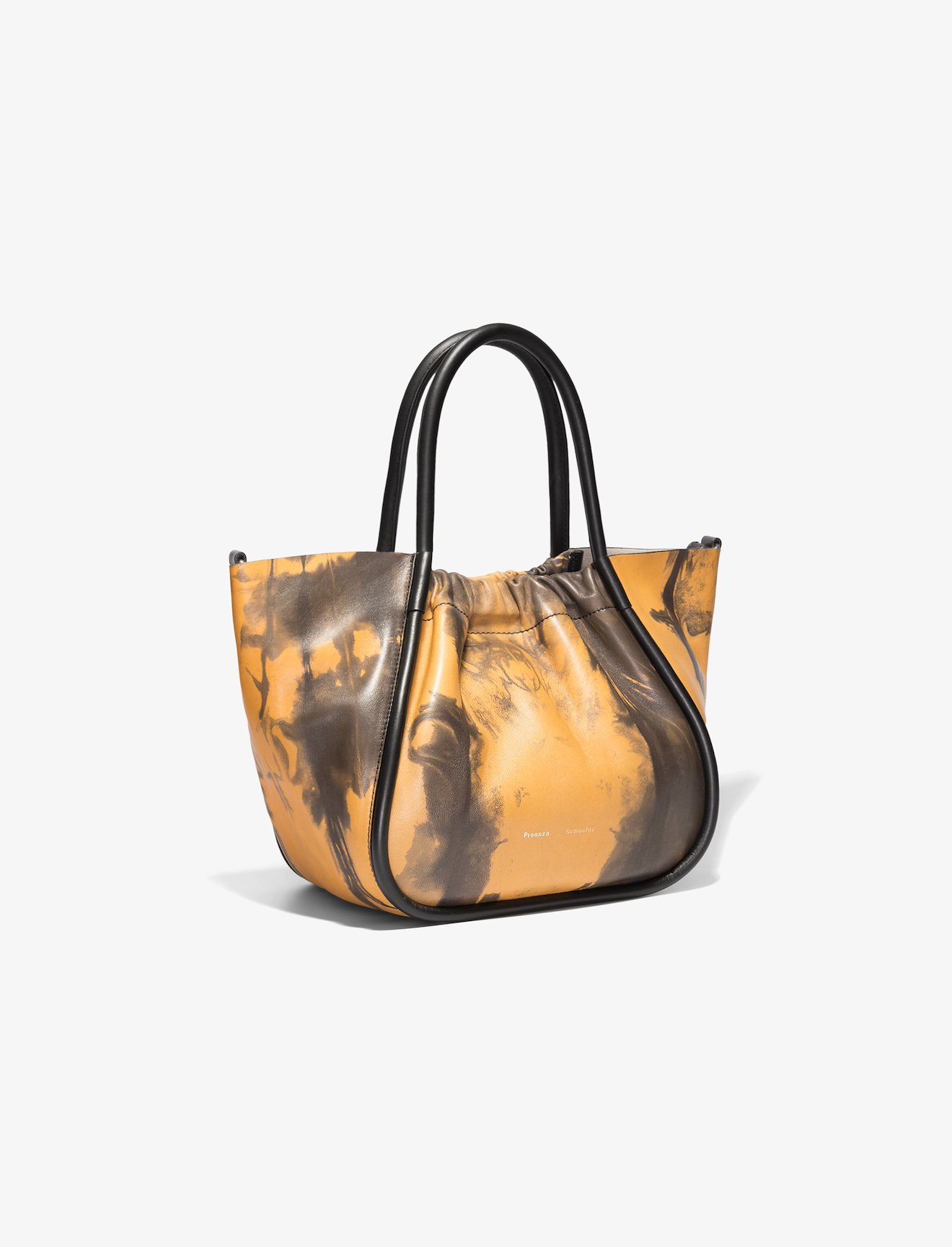 Small Tie Dye Ruched Crossbody Tote #1