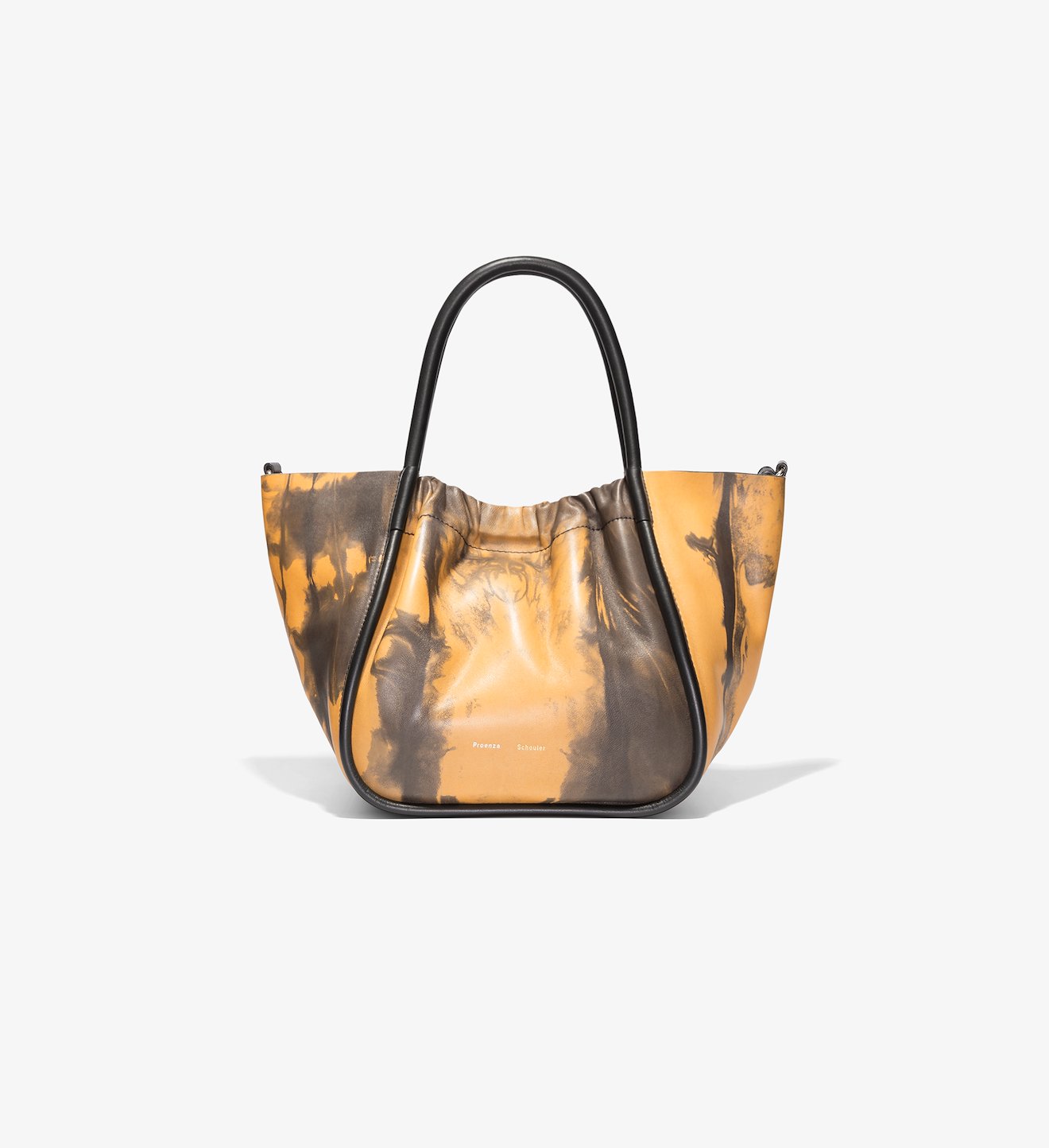 Small Tie Dye Ruched Crossbody Tote