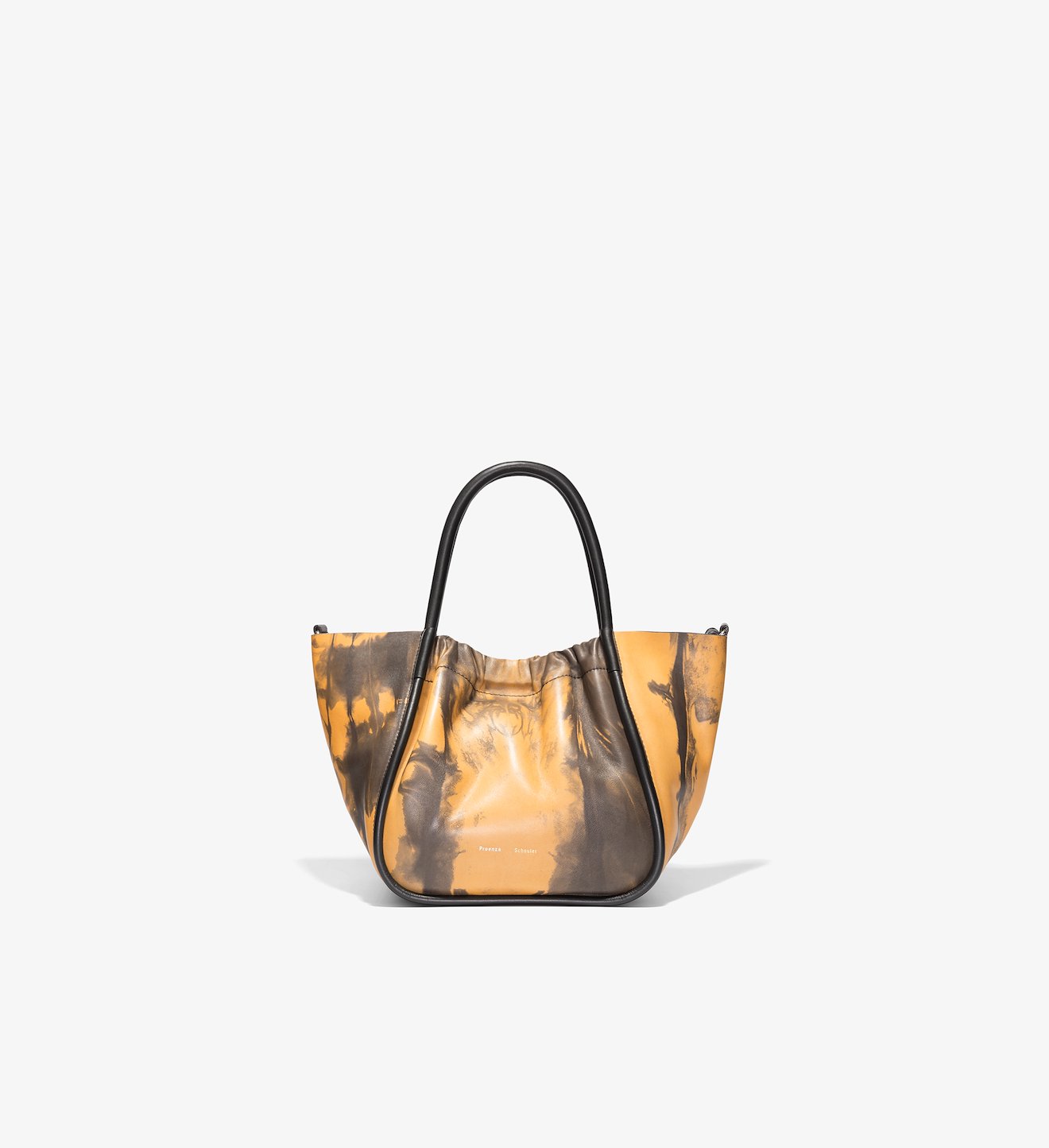 Small Tie Dye Ruched Crossbody Tote