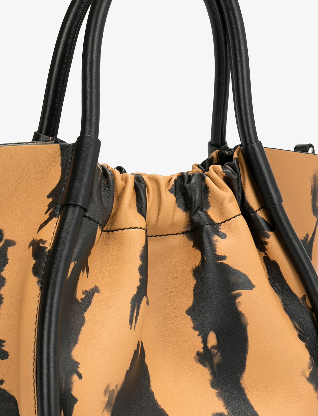Small Tie Dye Ruched Crossbody Tote #4