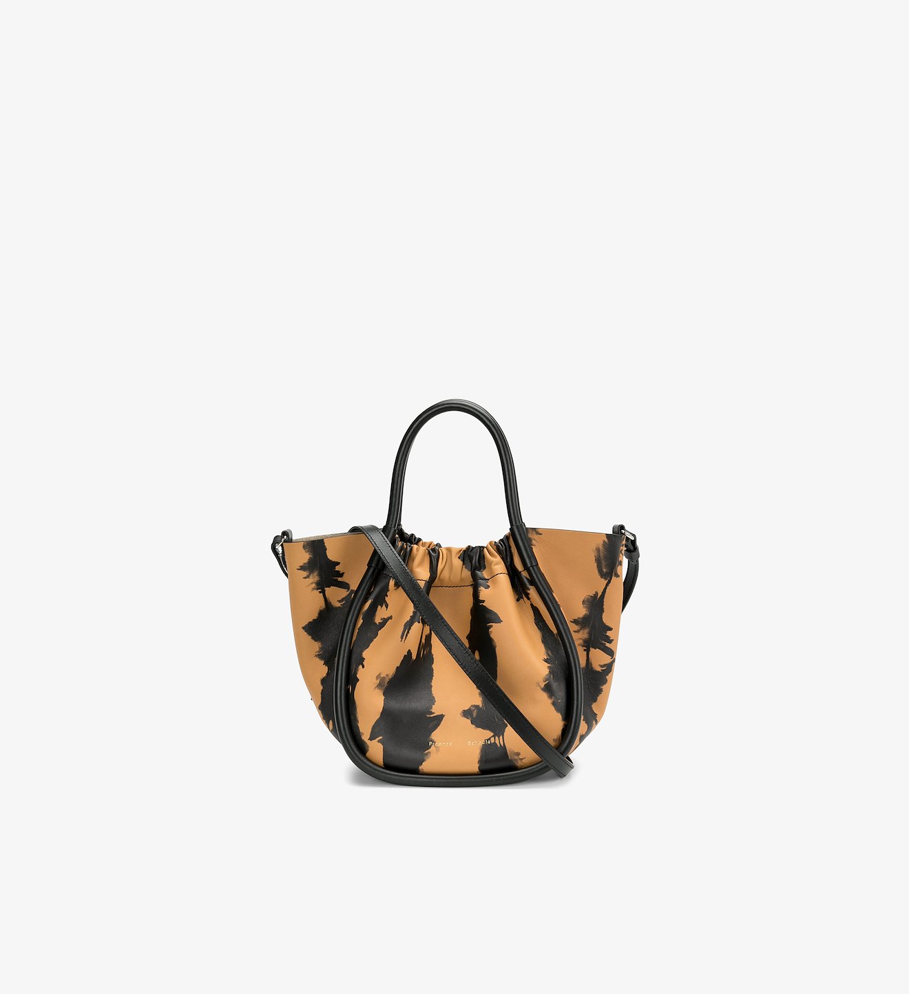 Small Tie Dye Ruched Crossbody Tote
