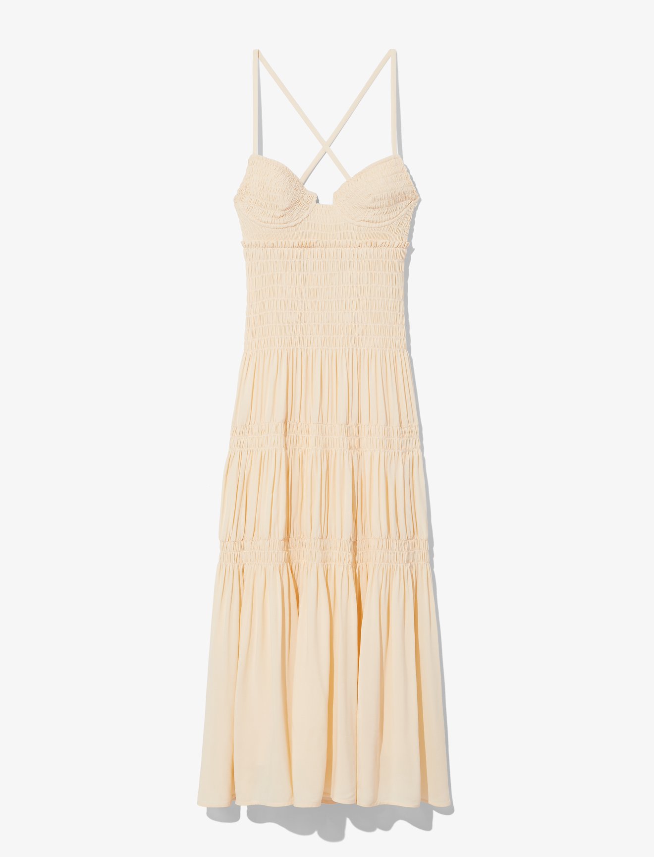 Smocked Bustier Dress #4