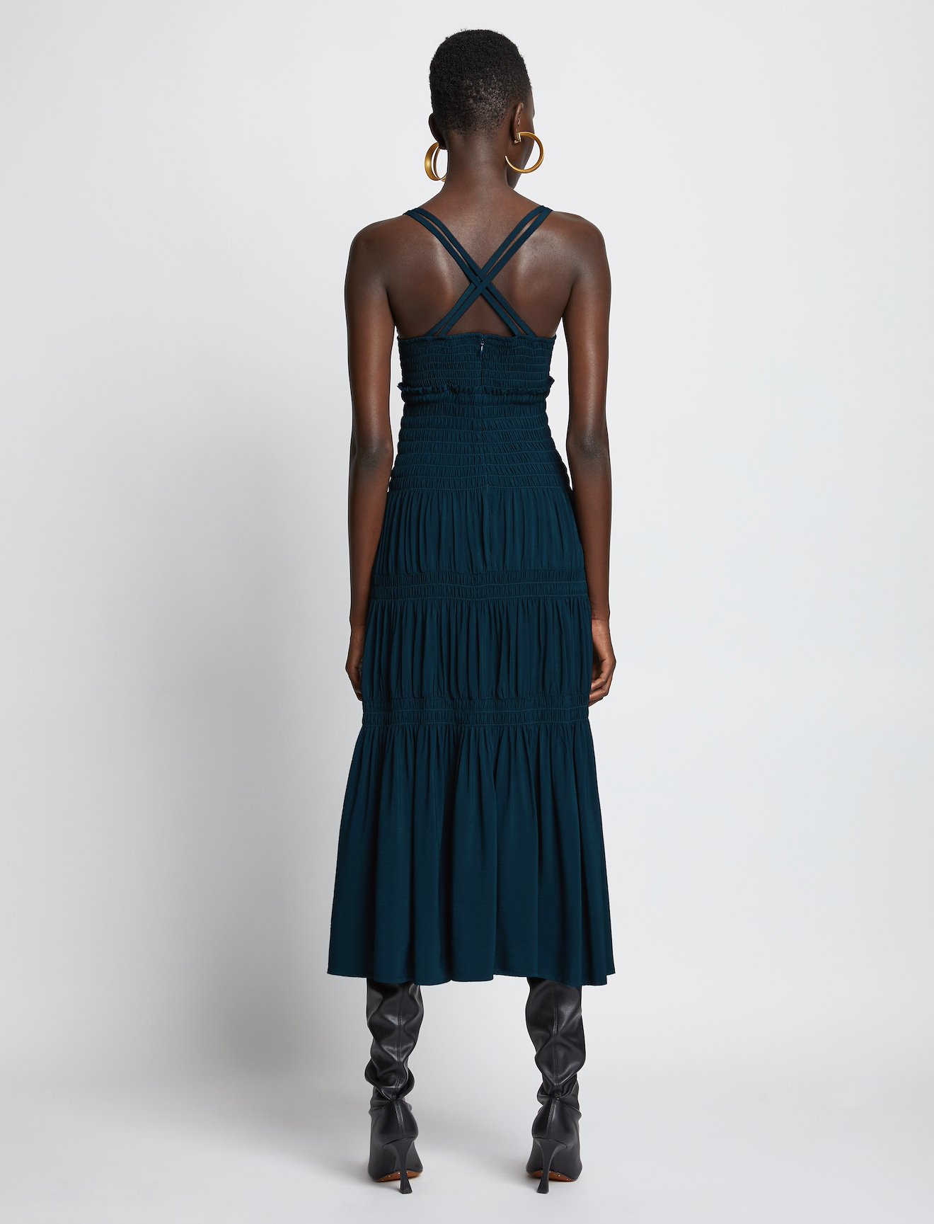 Smocked Bustier Dress #2