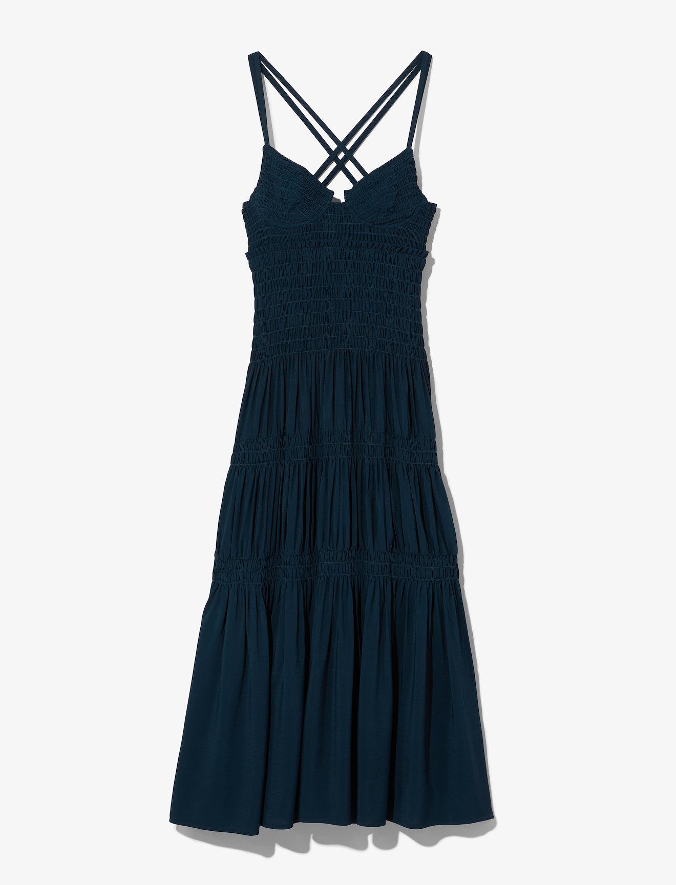 Smocked Bustier Dress #4