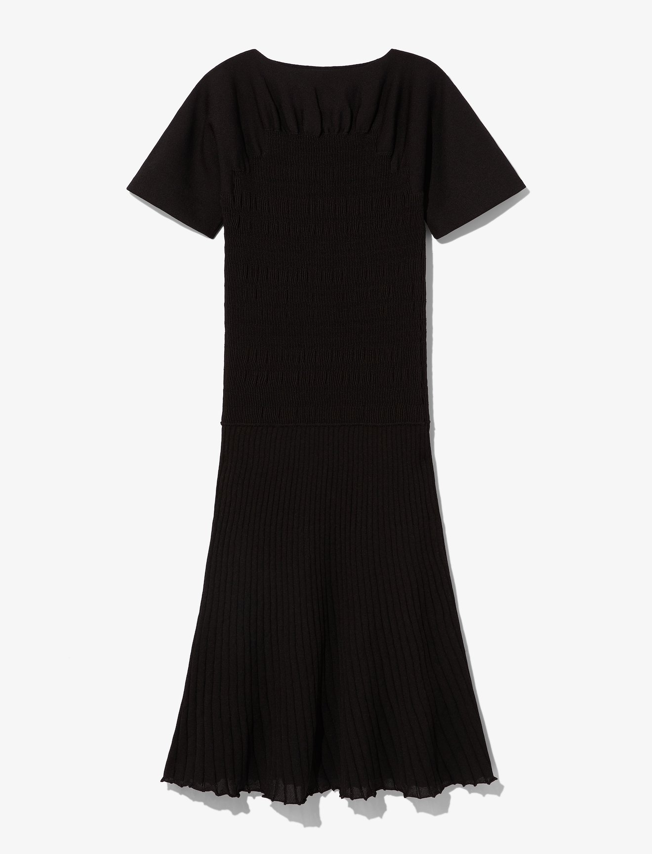 Smocked Knit Dress #4