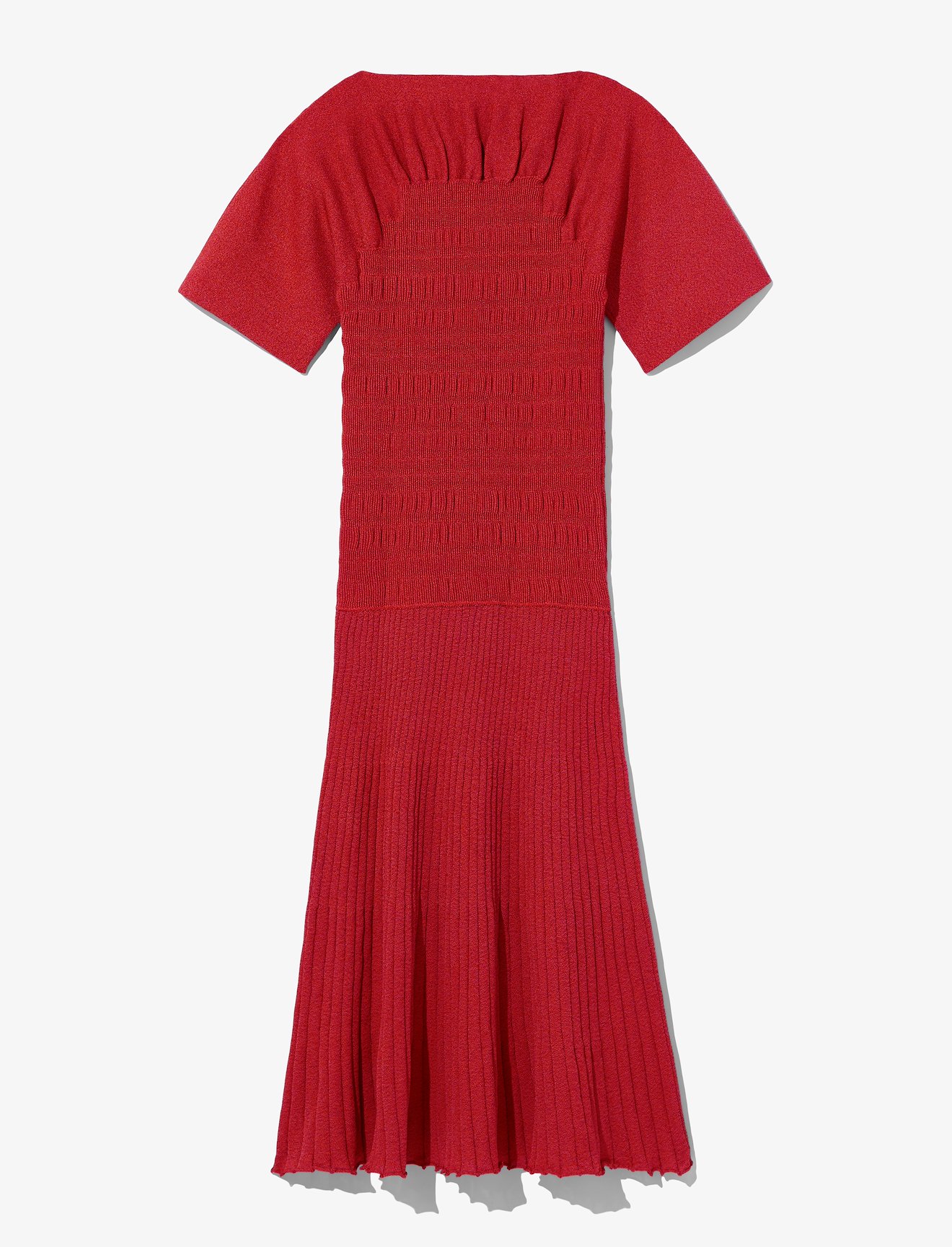 Smocked Knit Dress #4