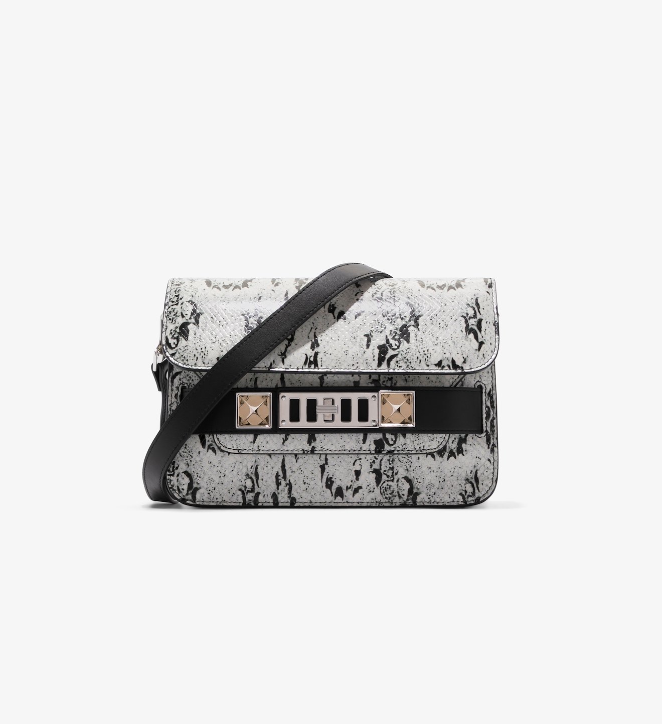 Snake Embossed PS11 Mini Classic Bag