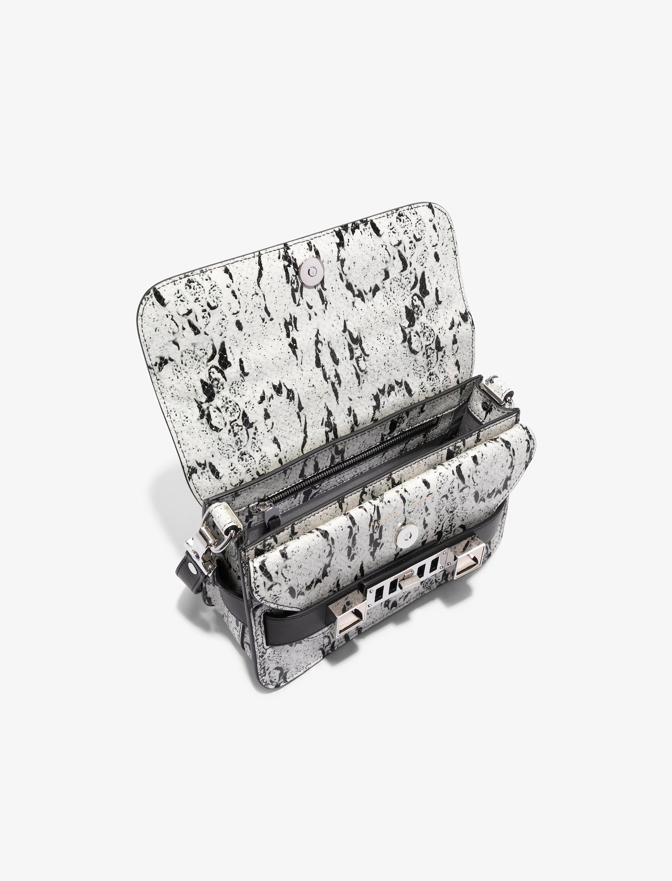 Snake Embossed PS11 Mini Classic Bag #4