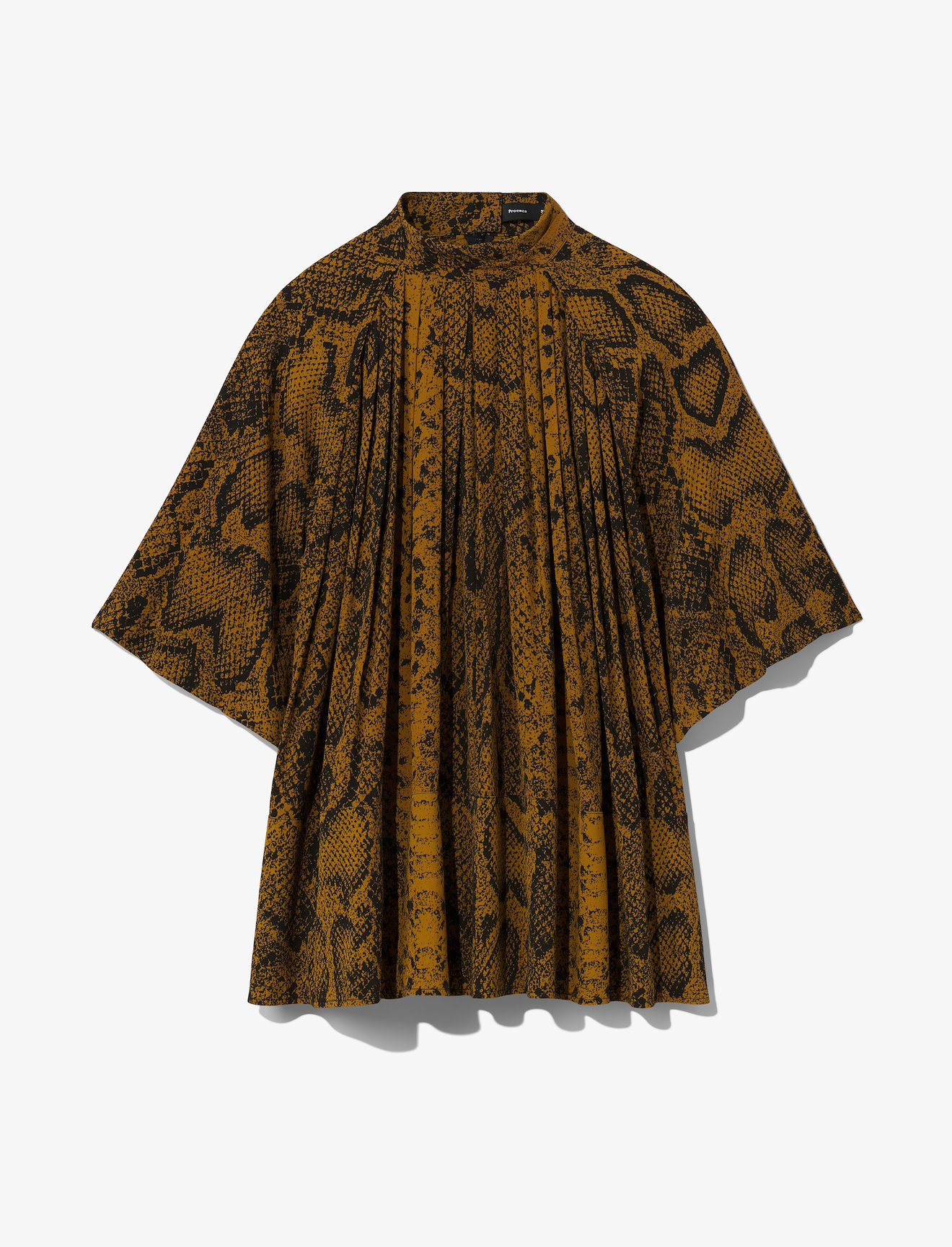 Snakeprint Crepe Top #4