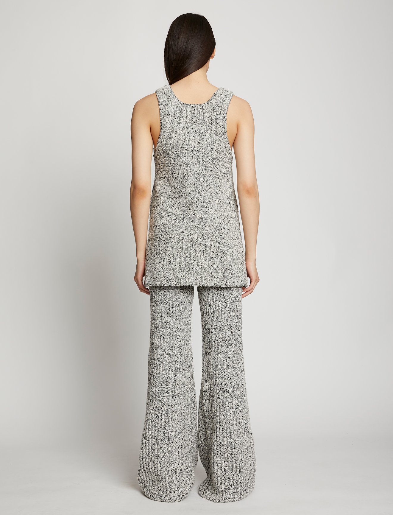 Speckled Boucle Knit Tank #2