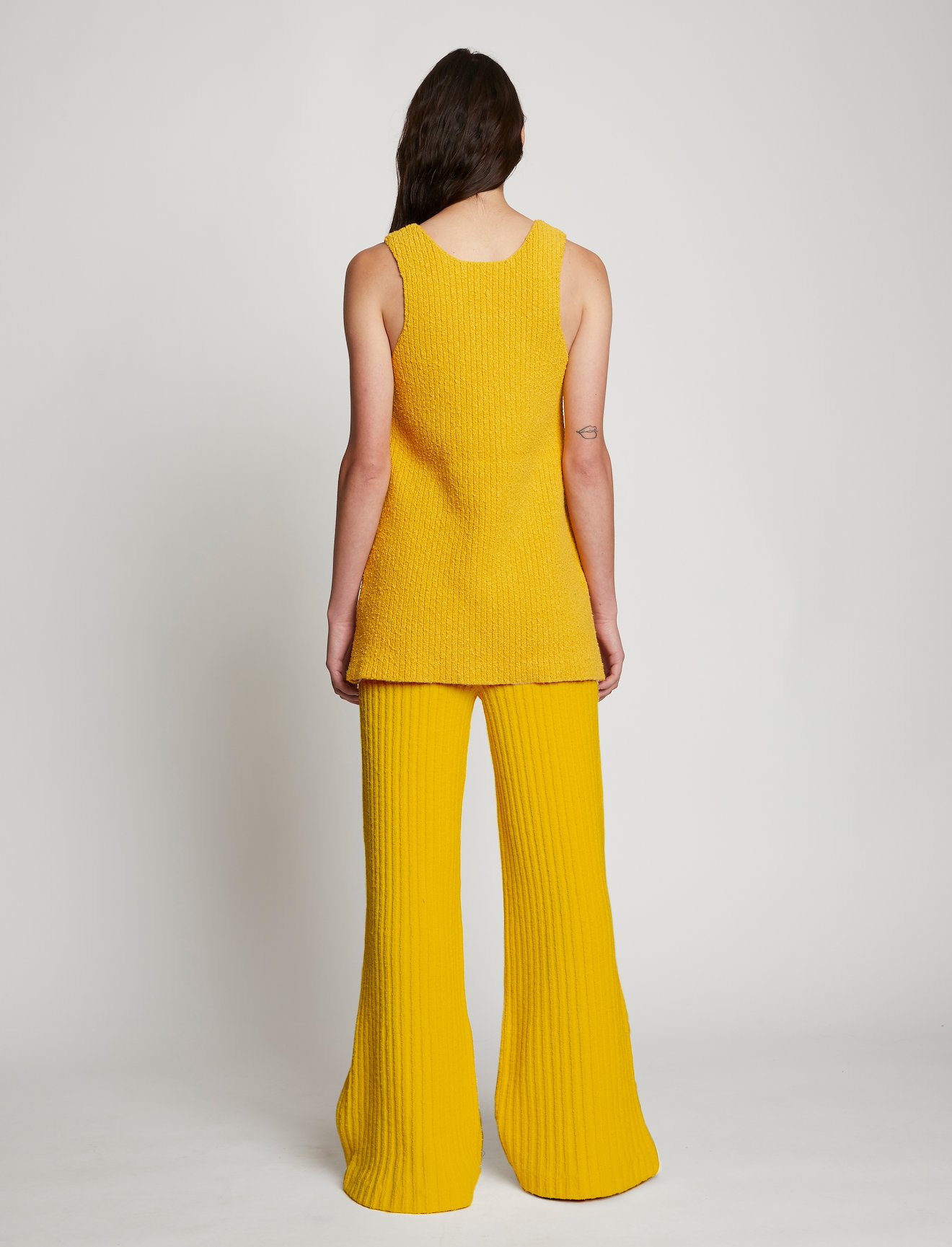 Speckled Boucle Pants #2