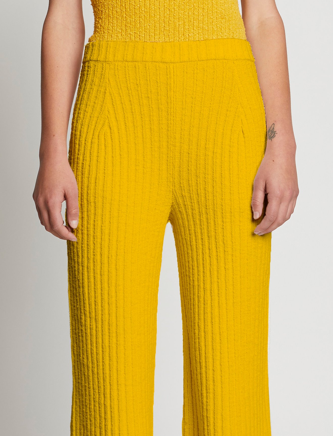 Speckled Boucle Pants #3