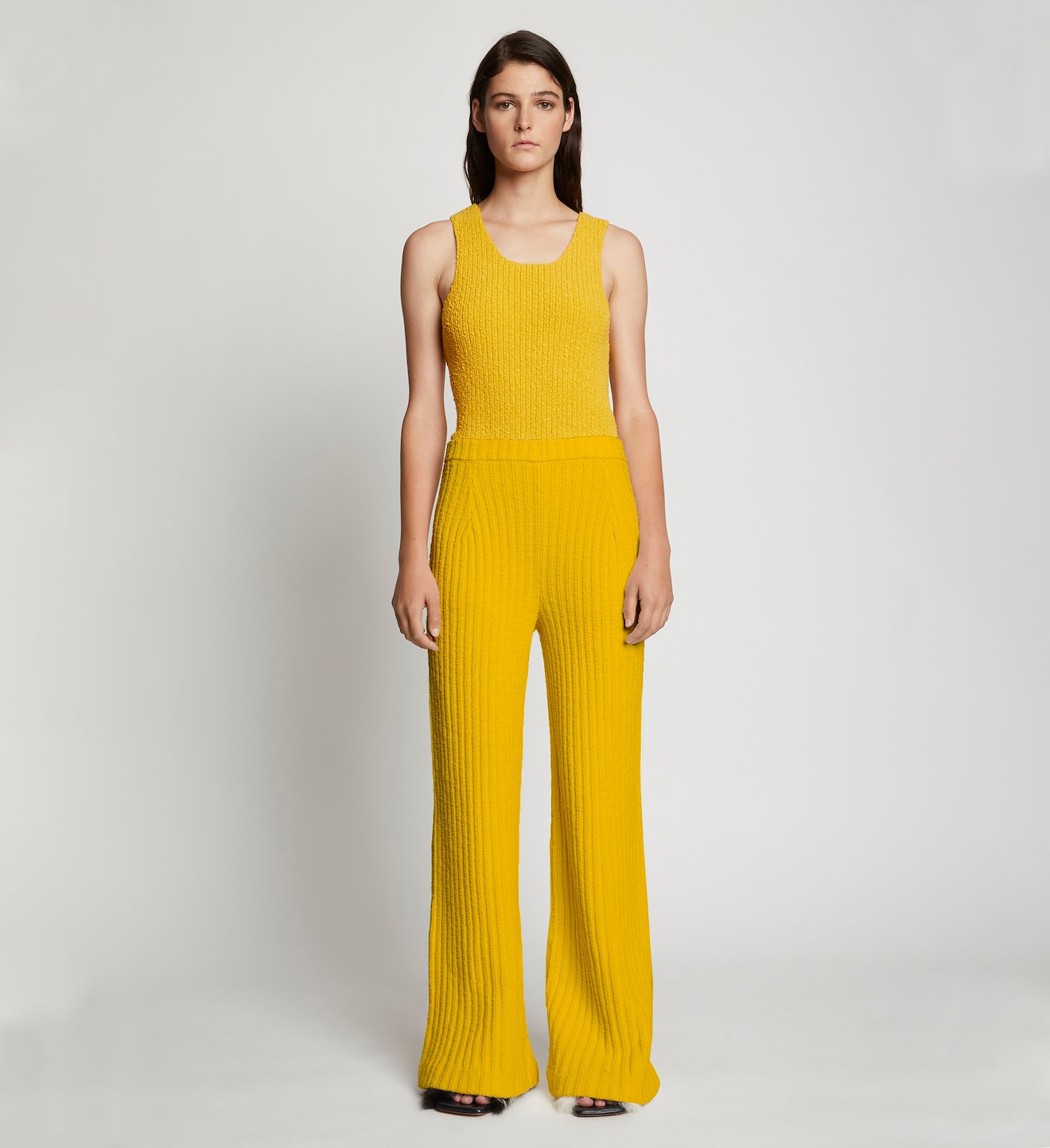 Speckled Boucle Pants