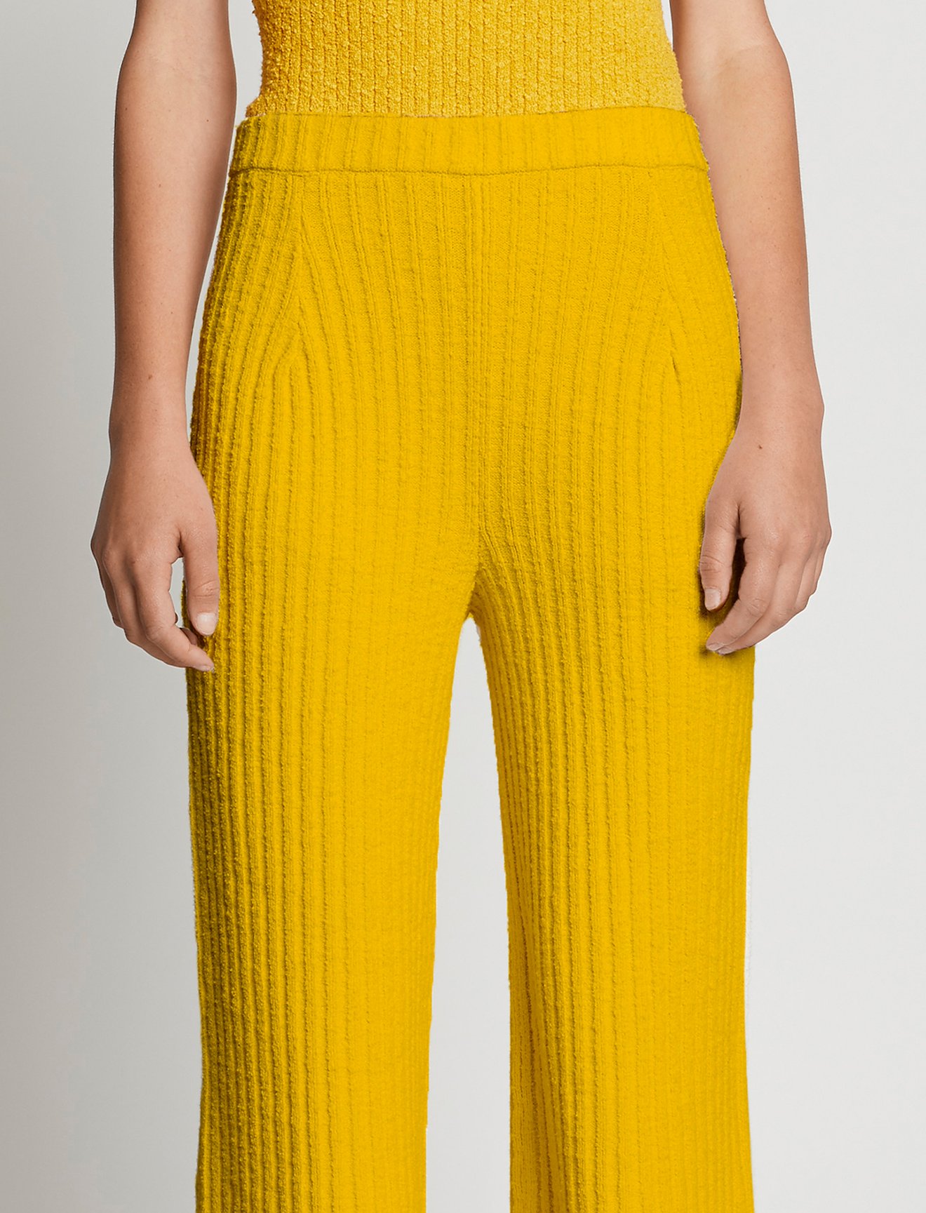 Speckled Boucle Pants #3