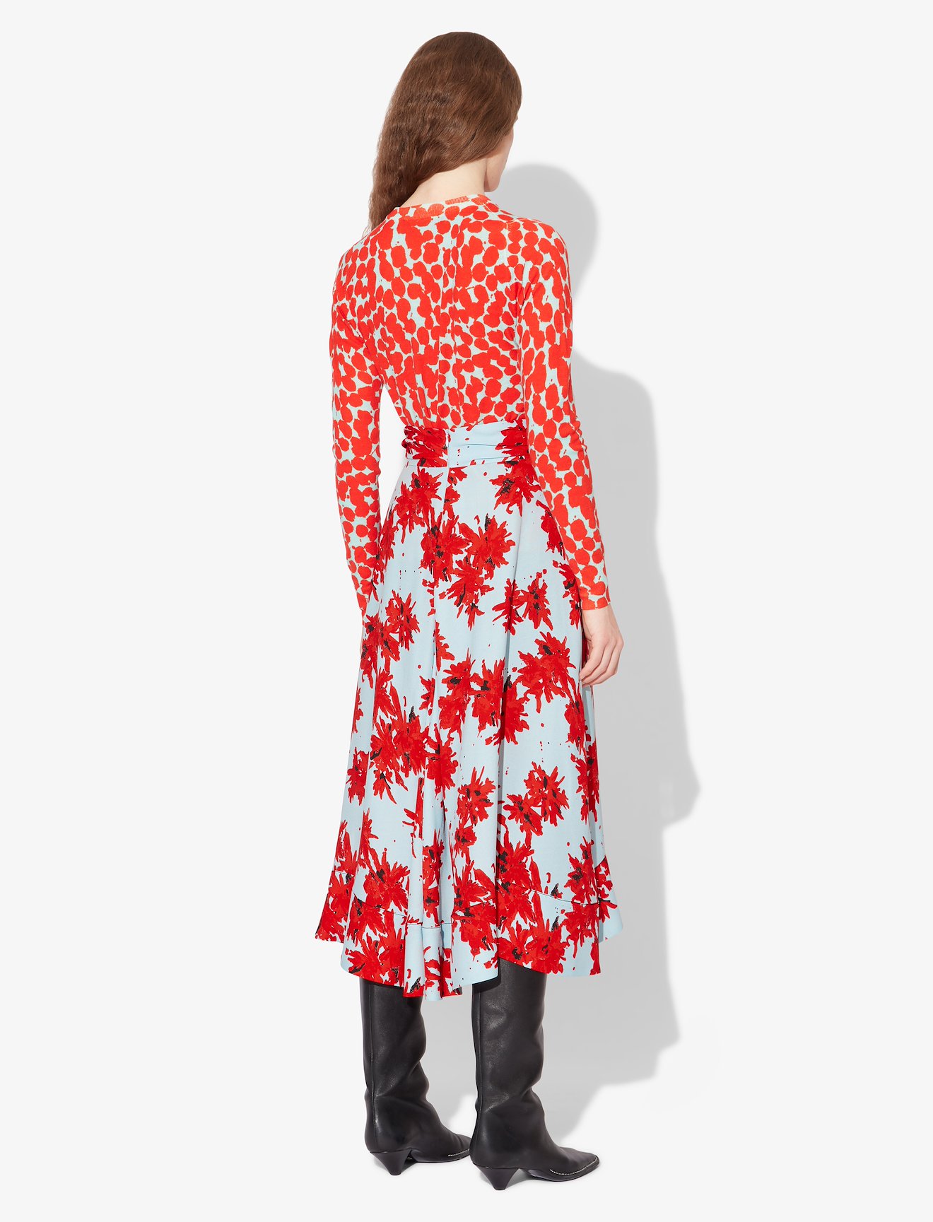 Splatter Floral Skirt #2