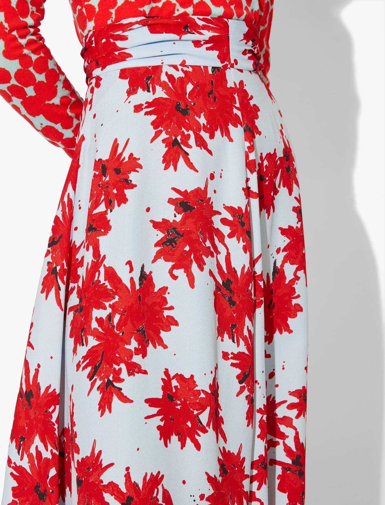 Splatter Floral Skirt #3