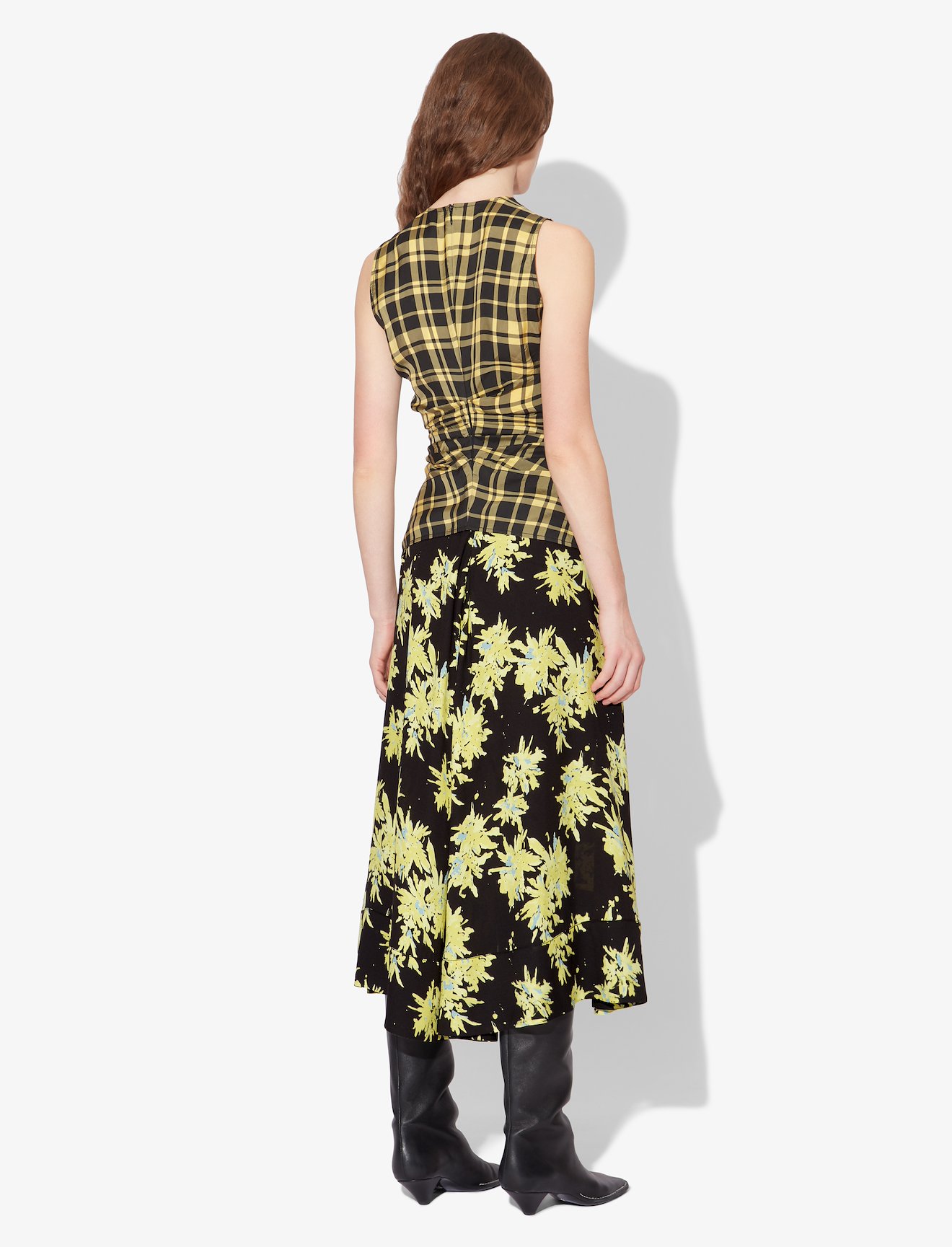 Splatter Floral Skirt #2