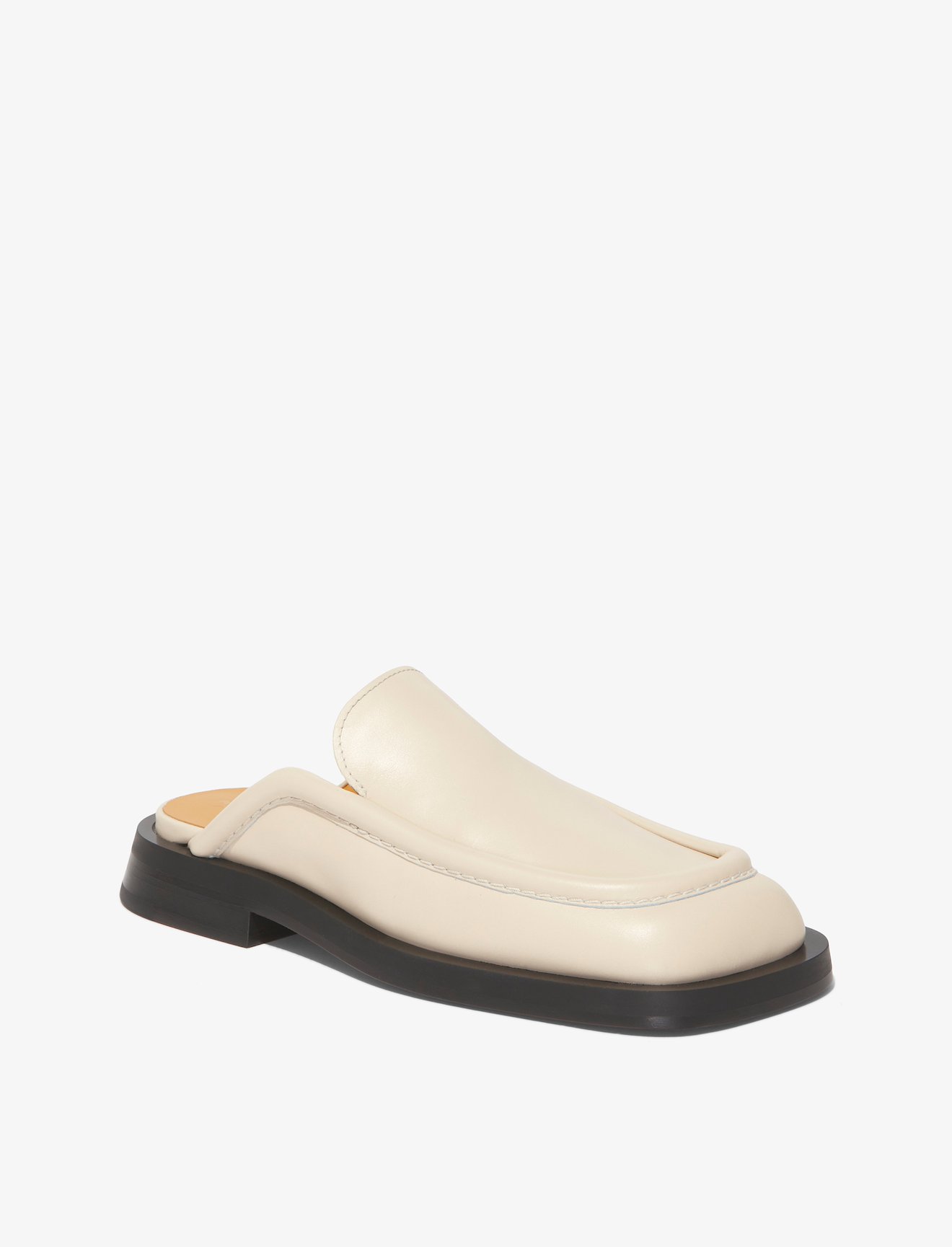Square Loafer Mules #1