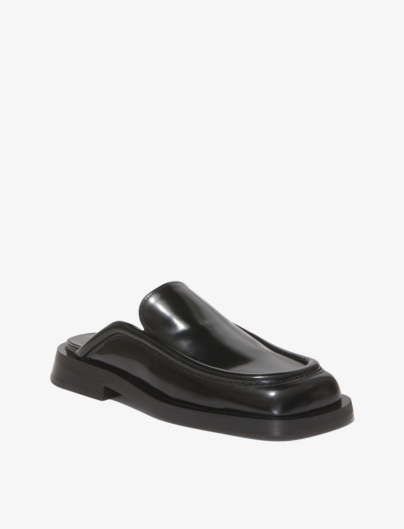 Square Loafer Mules #1