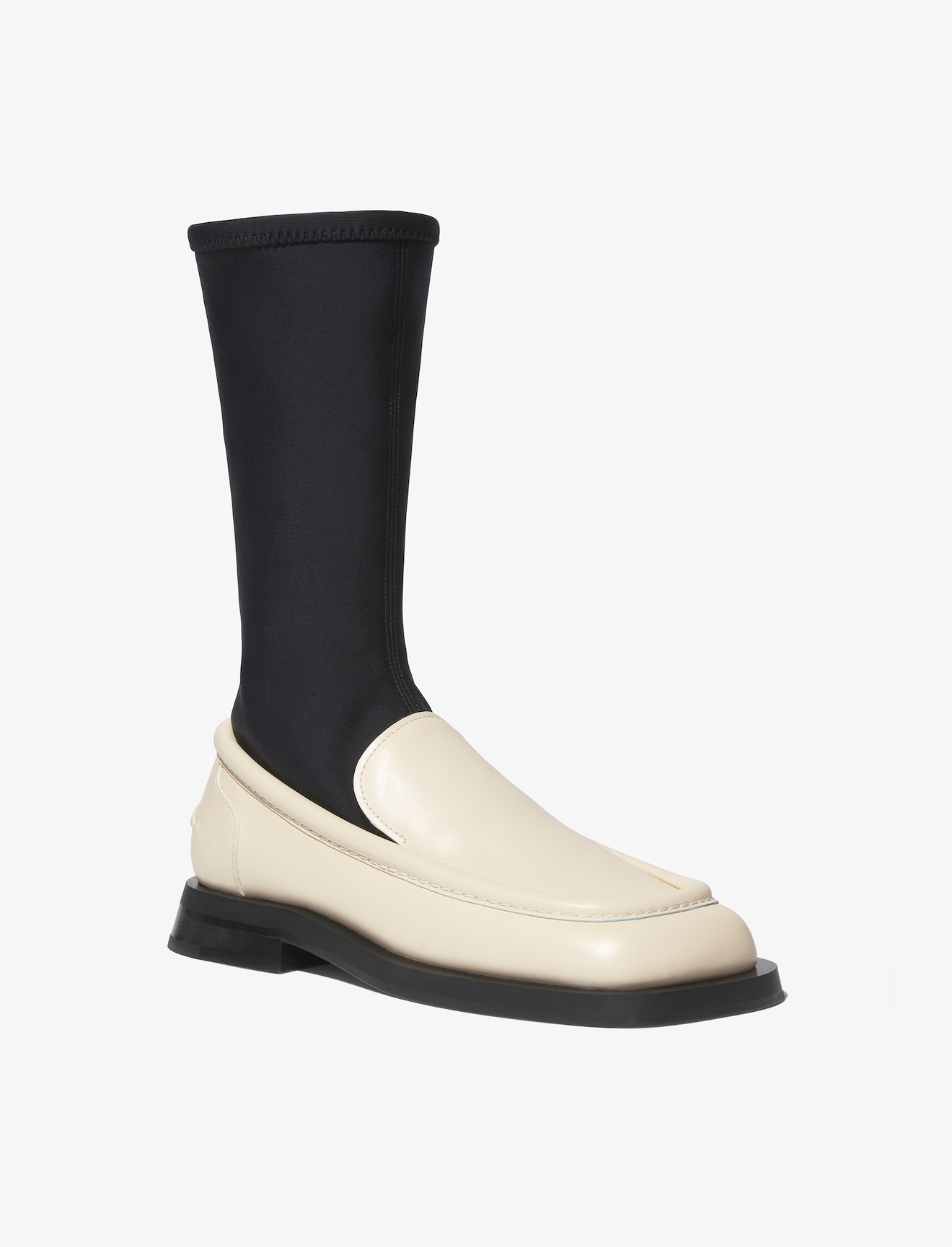 Square Loafer Stretch Boots #1