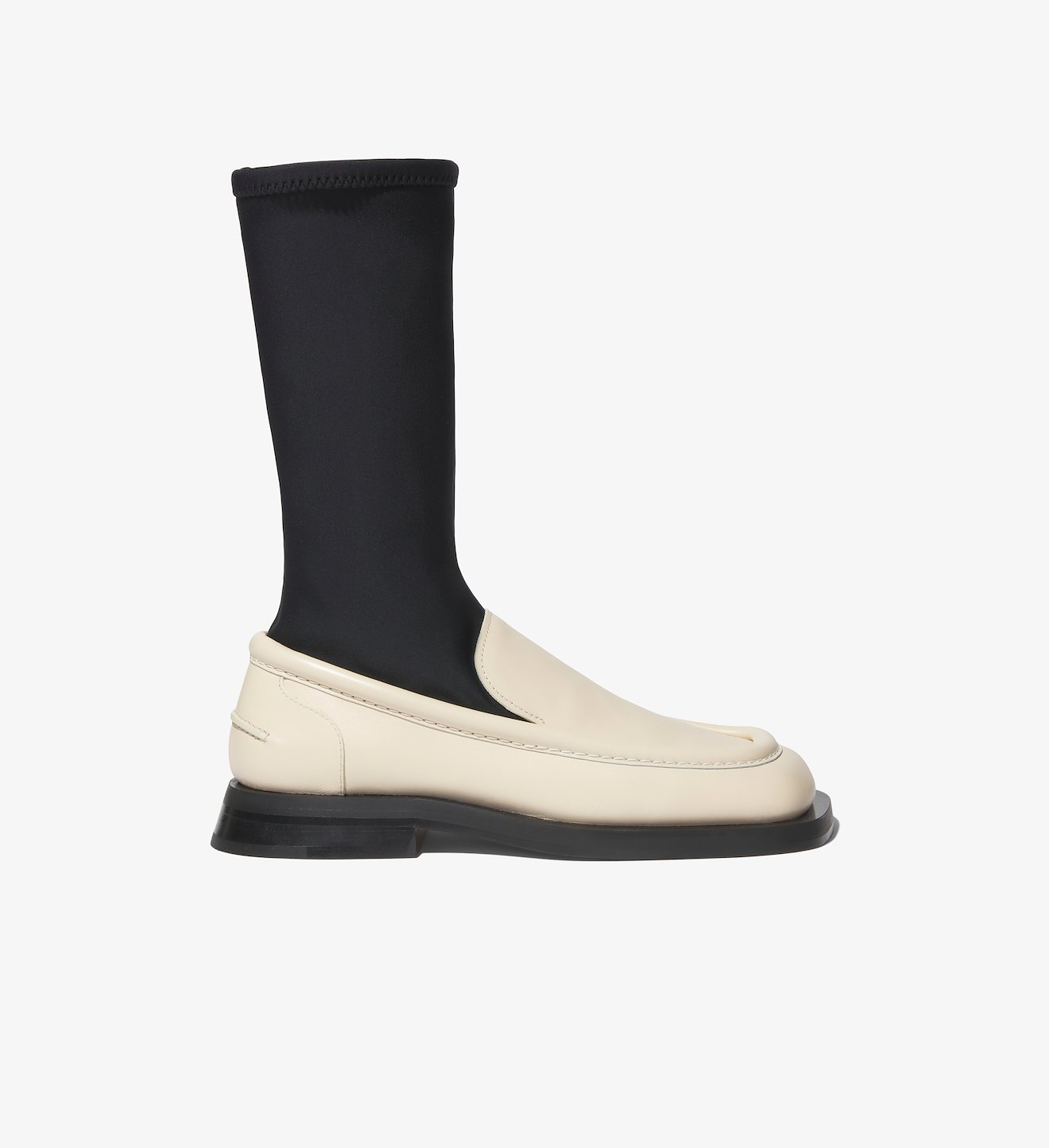 Square Loafer Stretch Boots