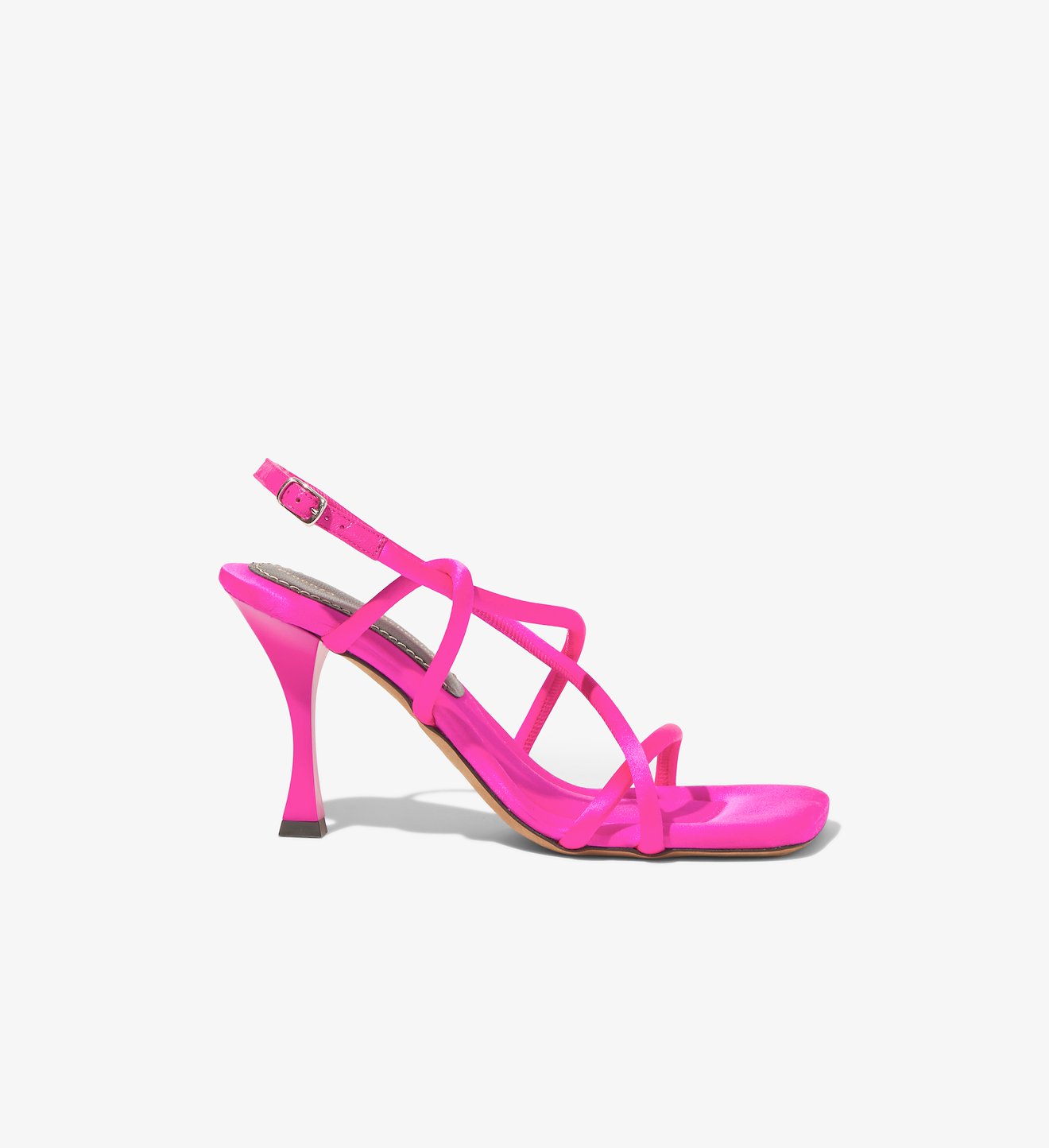 Square Strappy Sandals - 90mm