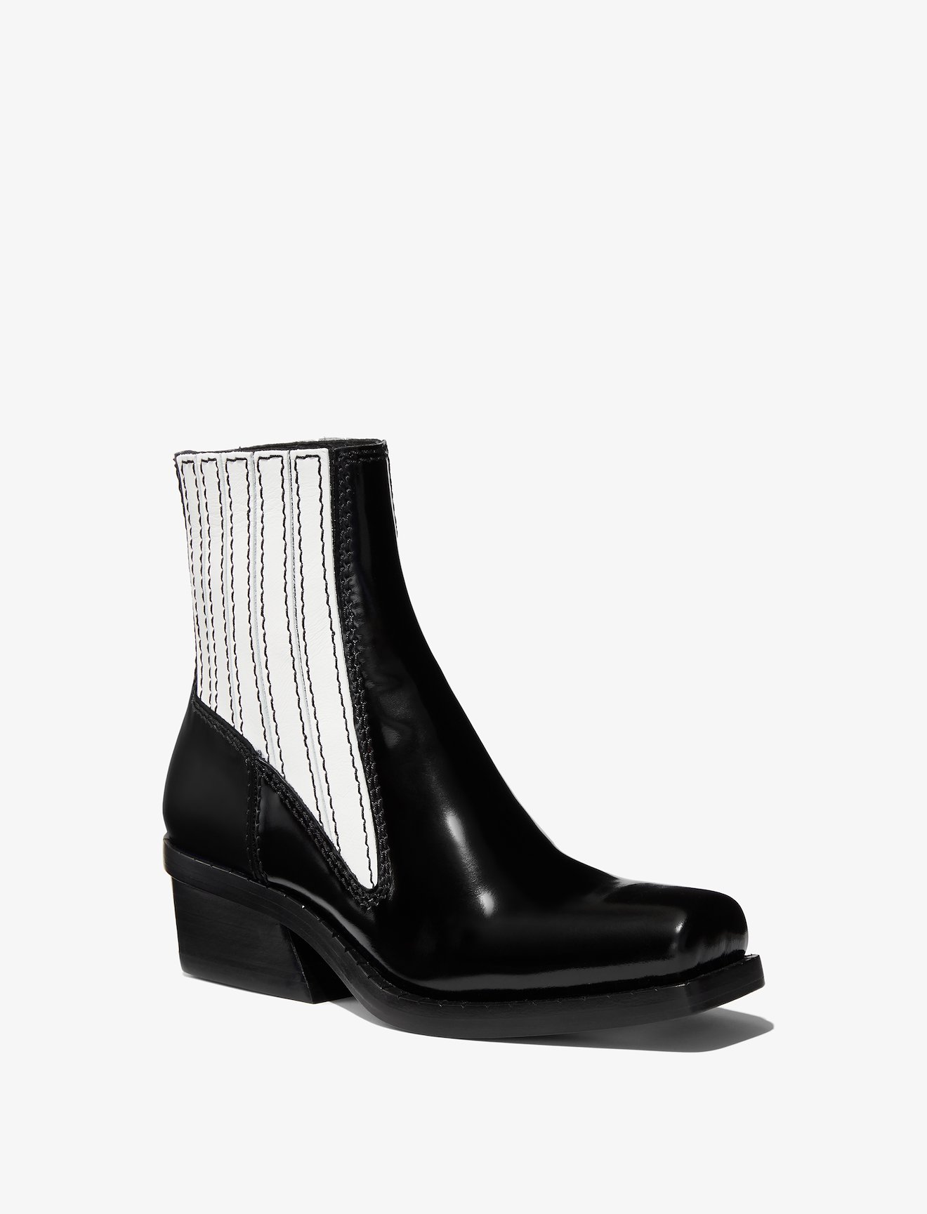 Square Toe Chelsea Boots #1