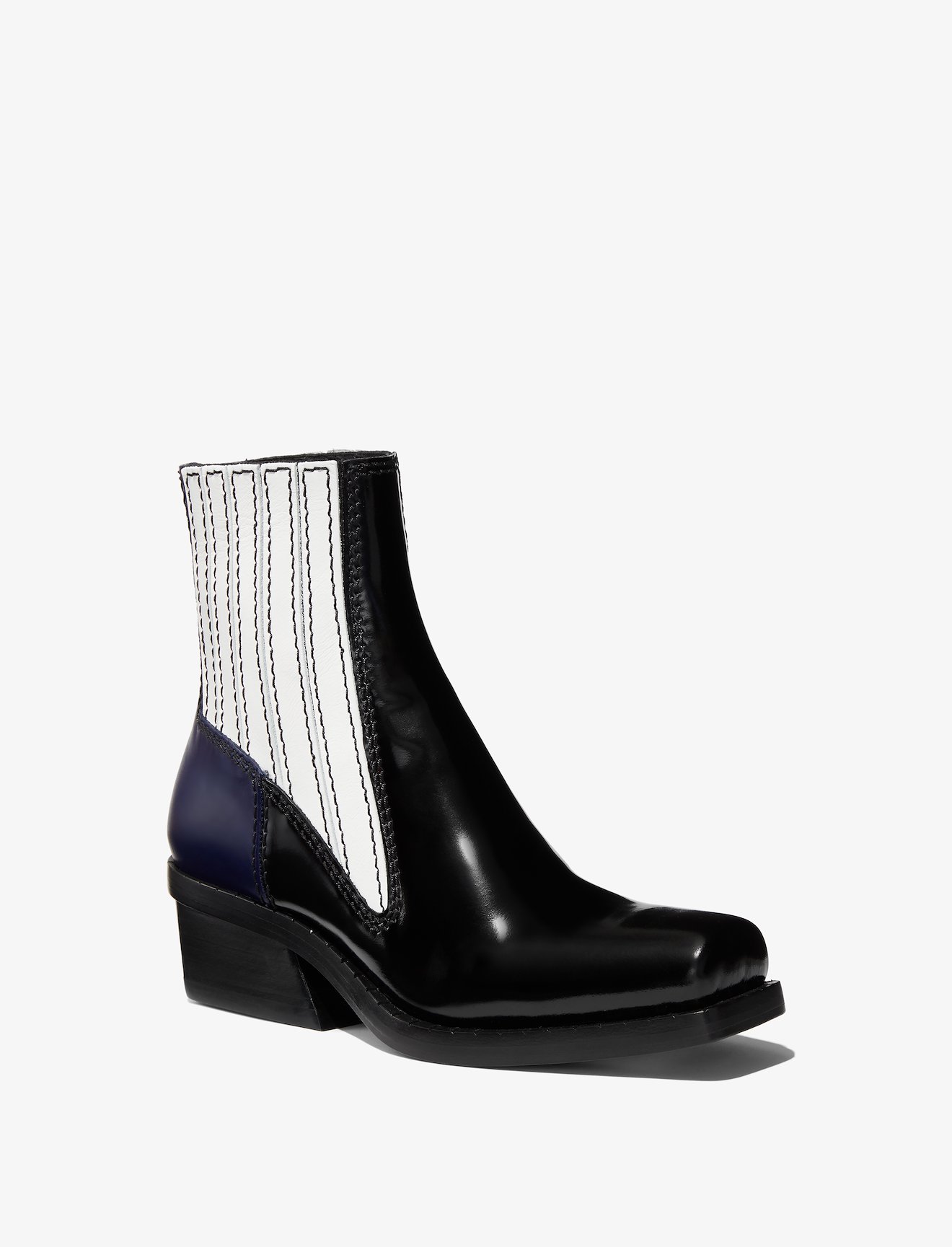 Square Toe Chelsea Boots #1