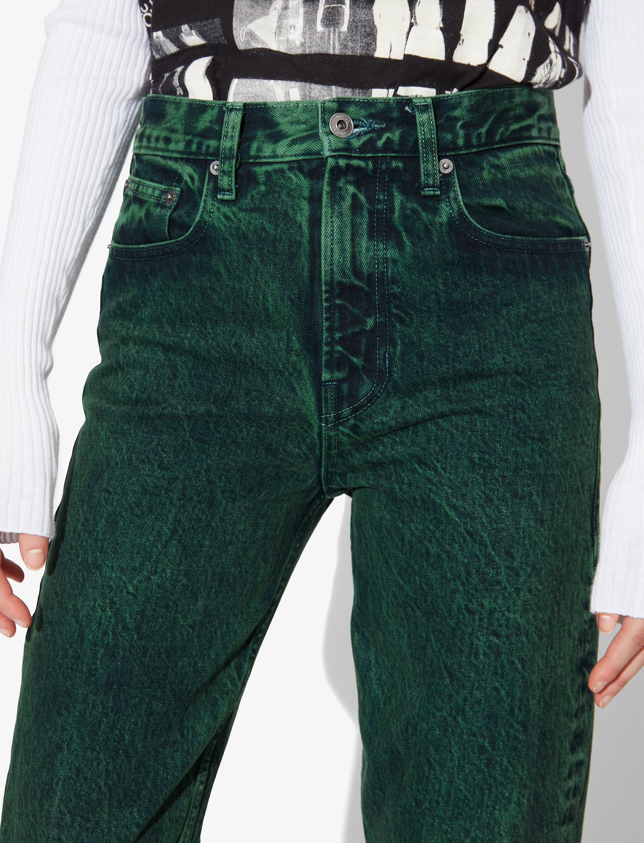 Straight Overdye Jeans #3