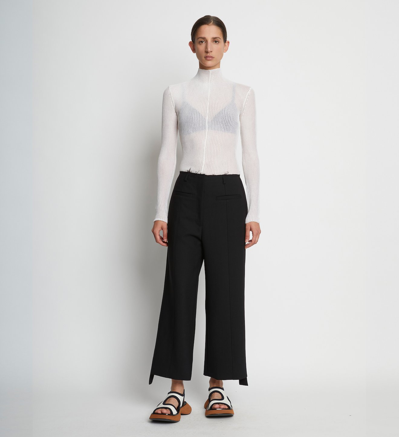 Strech Suiting Tuxedo Pants
