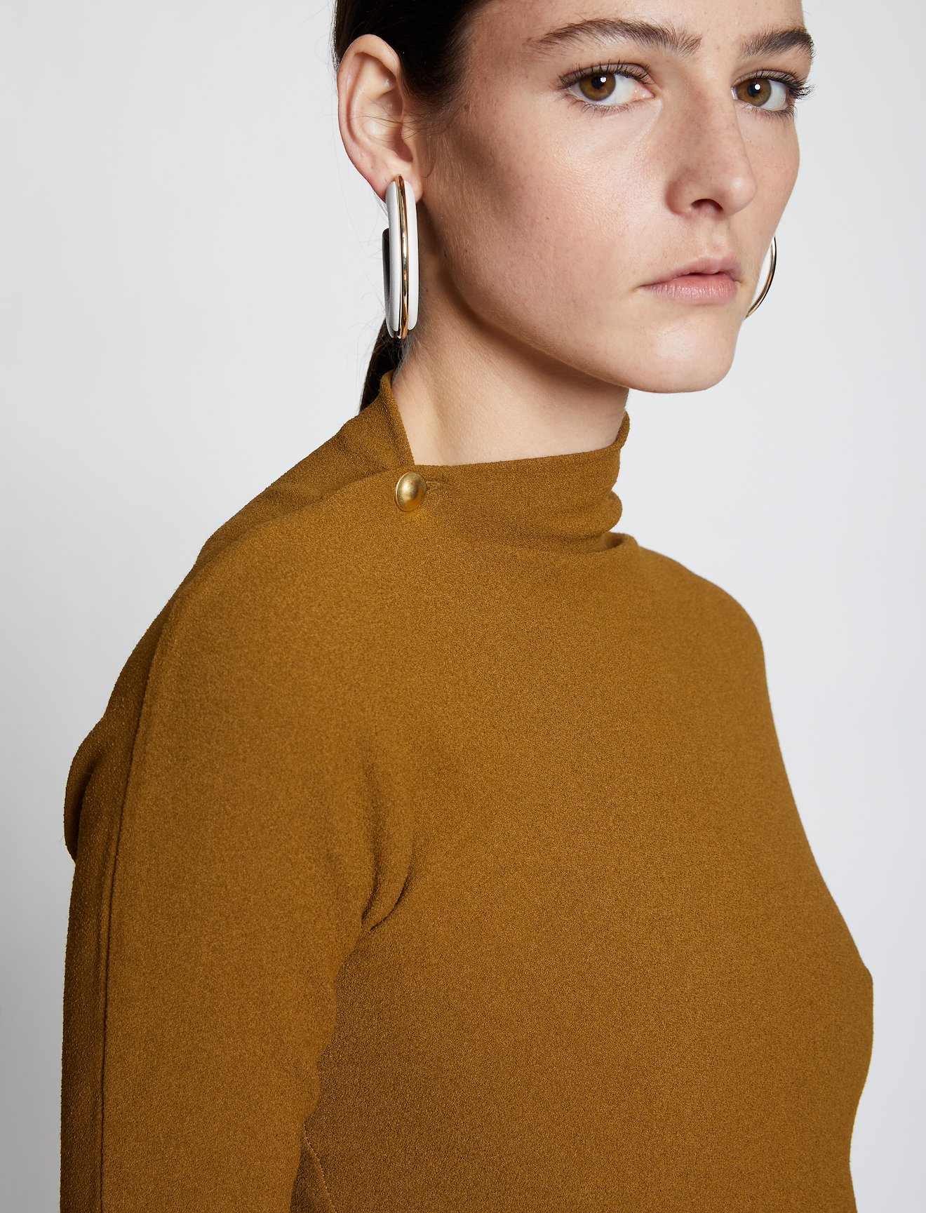 Stretch Crepe Twisted Top #2