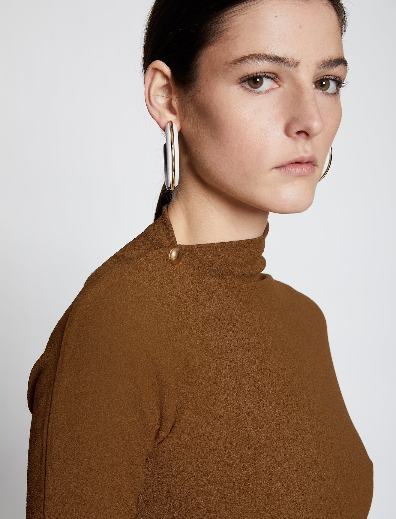 Stretch Crepe Twisted Top #4