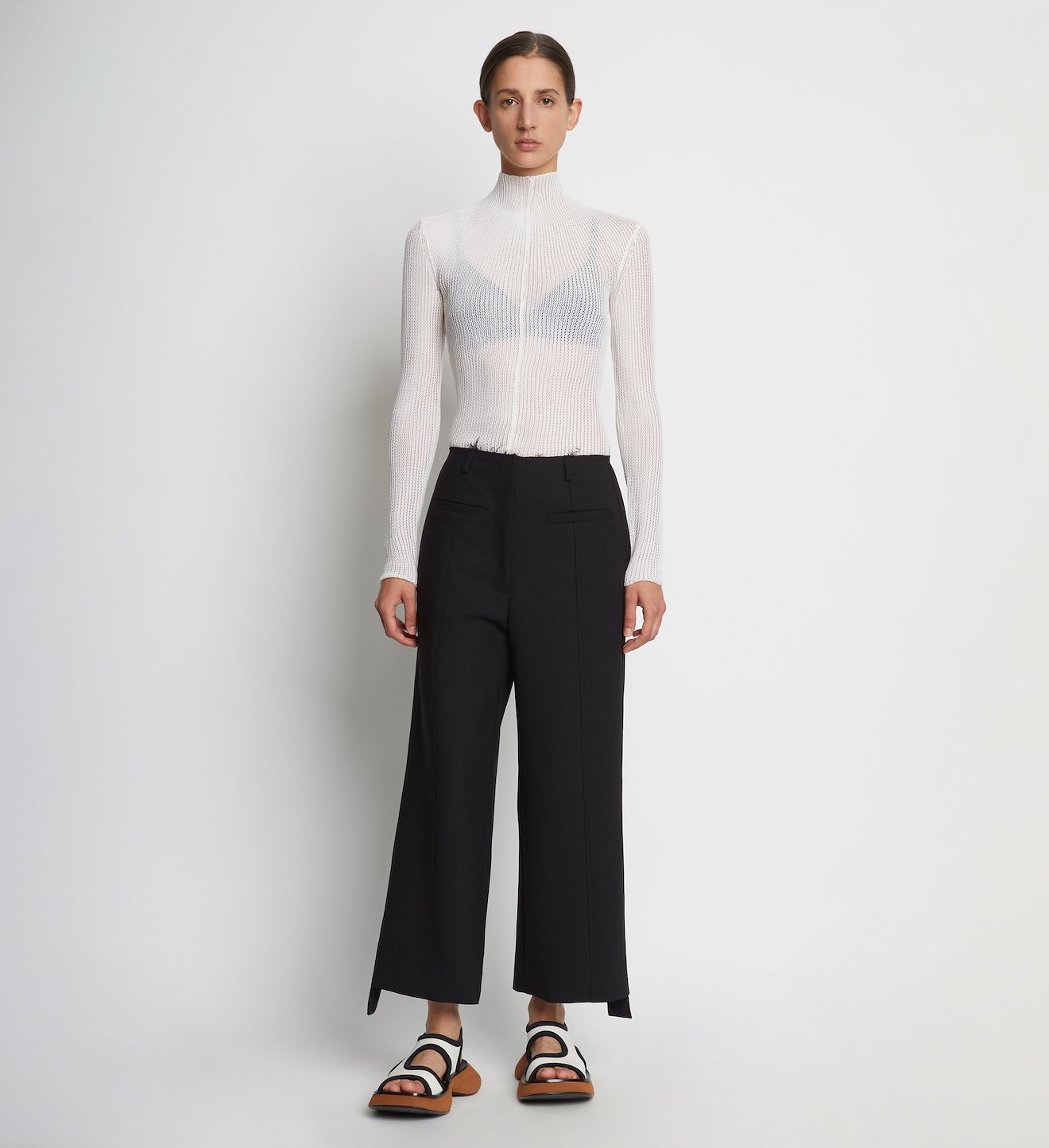 Stretch Suiting Tuxedo Pants