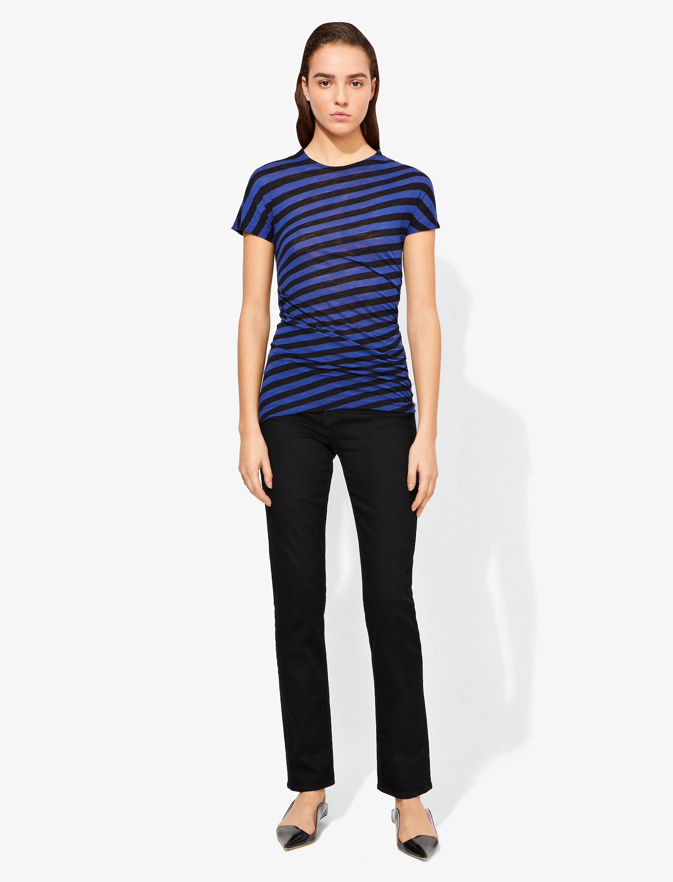 Stripe Twisted T-shirt #1
