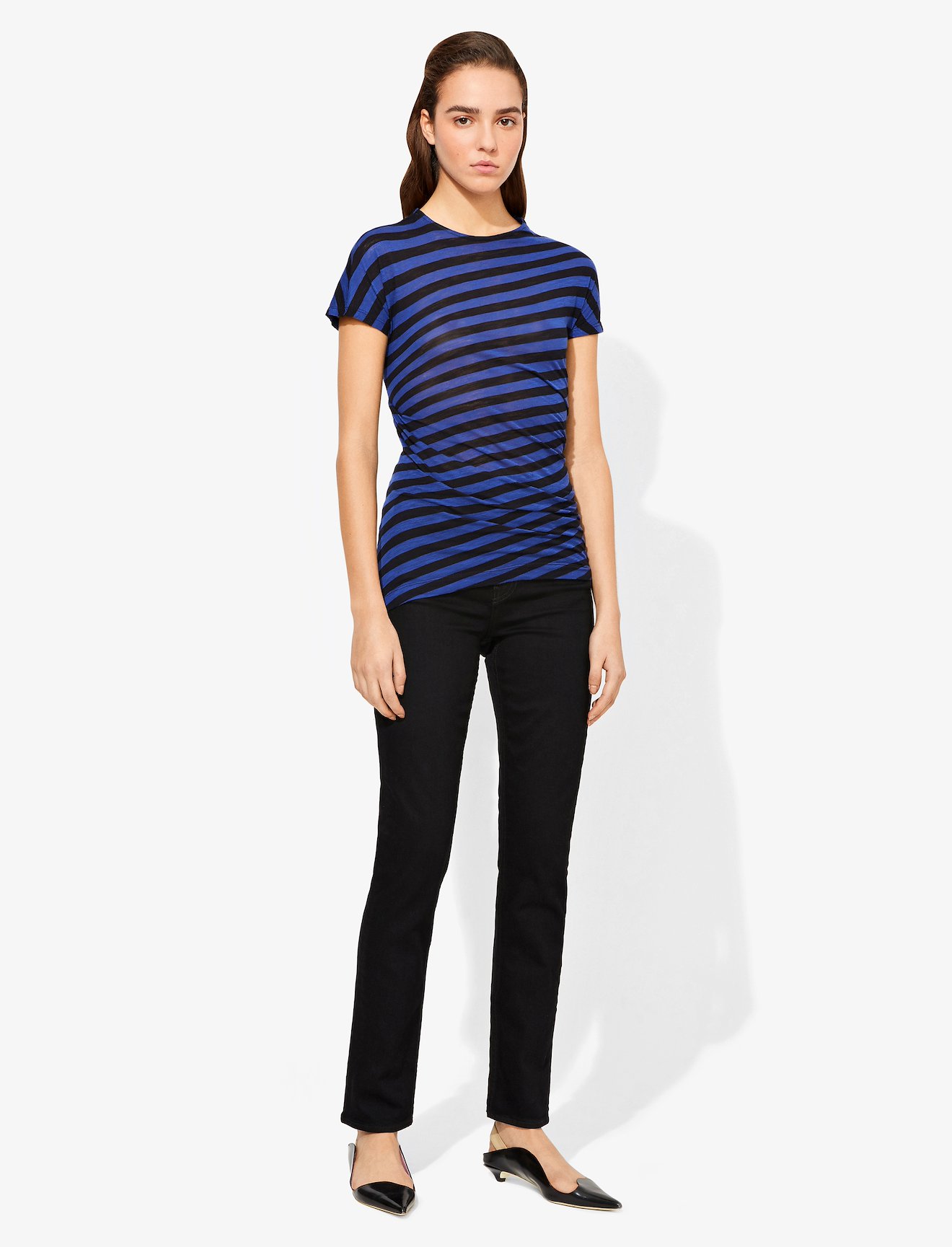 Stripe Twisted T-shirt #2