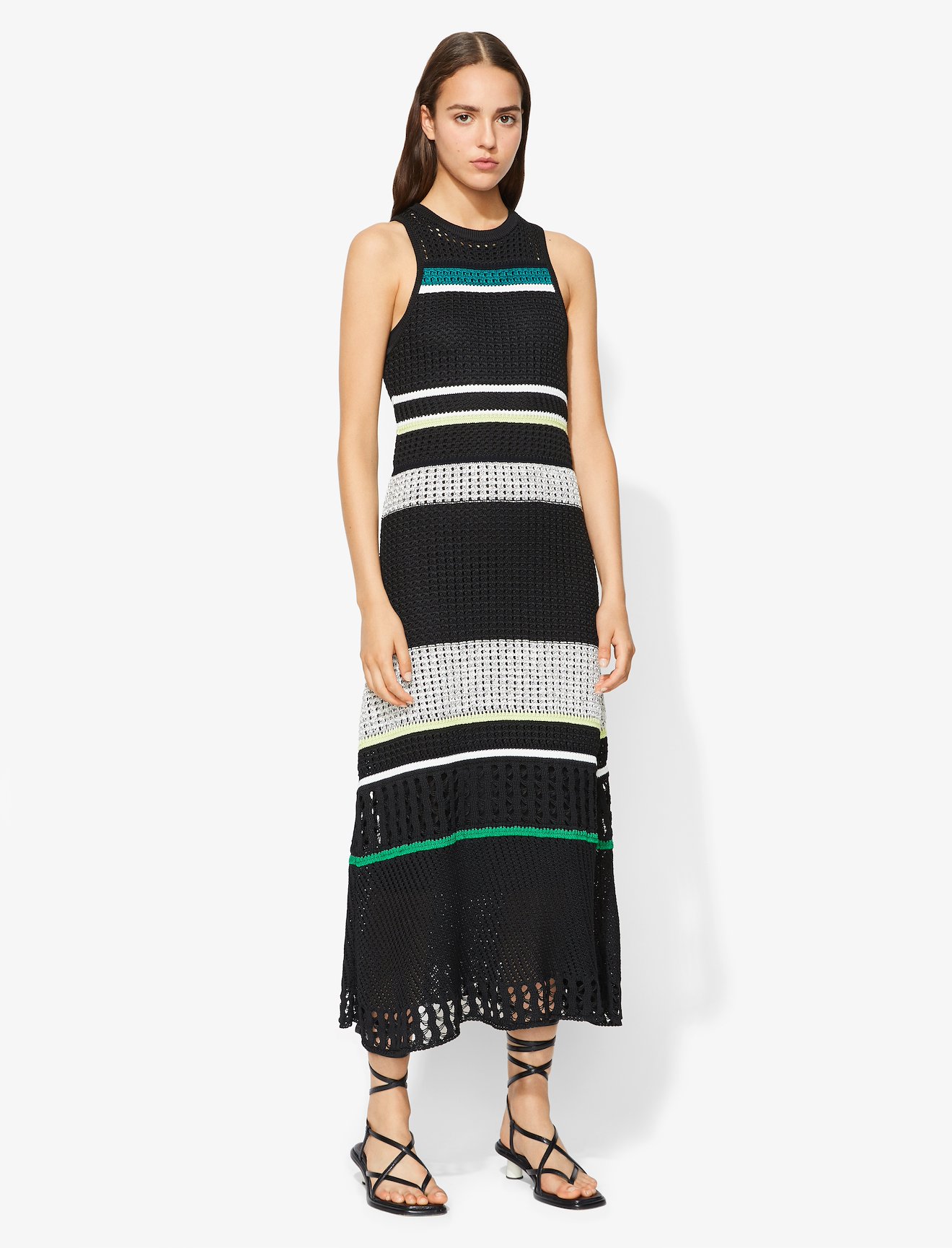 Striped Knit Dress #1