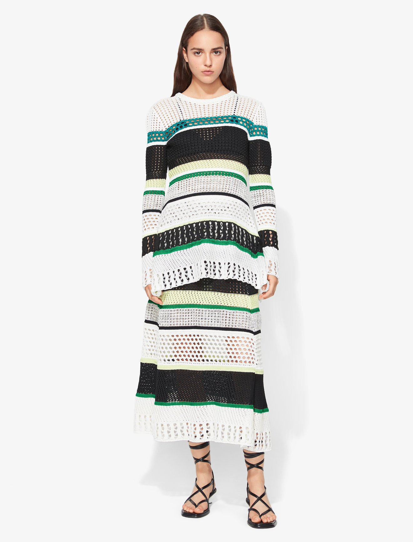 Striped Knit Skirt #2