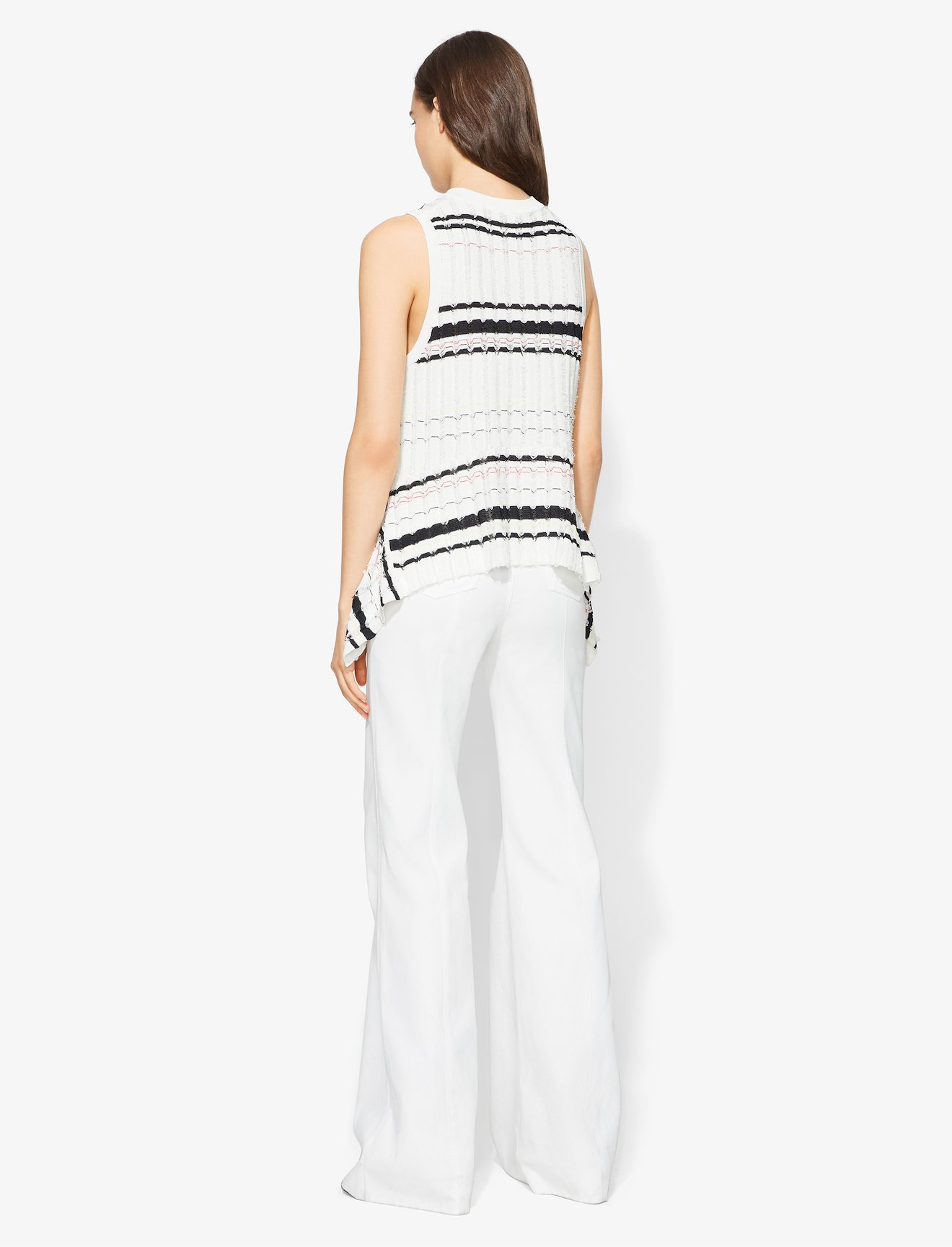 Striped Rib Knit Top #3