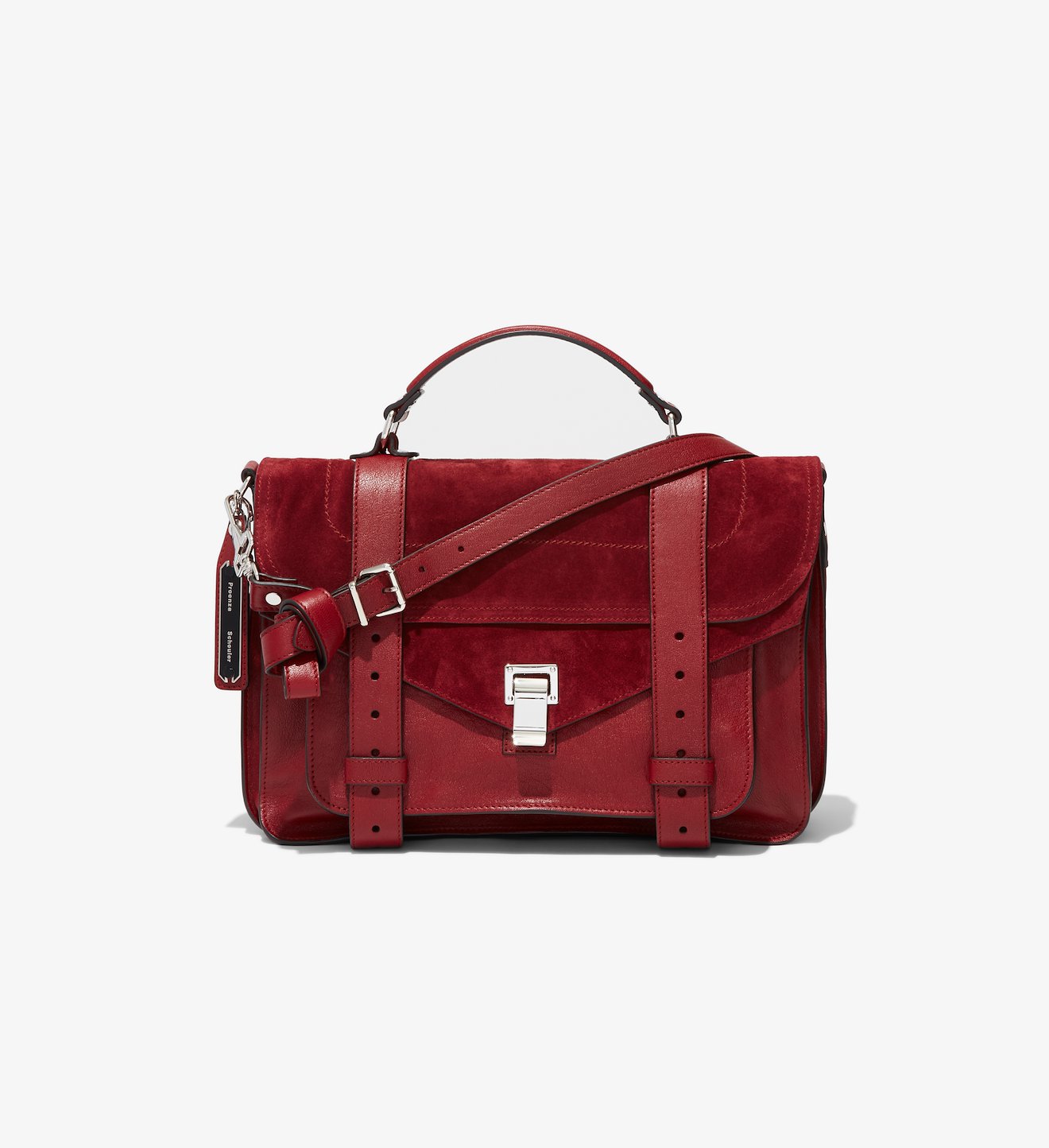 Suede Combo PS1 Medium Bag
