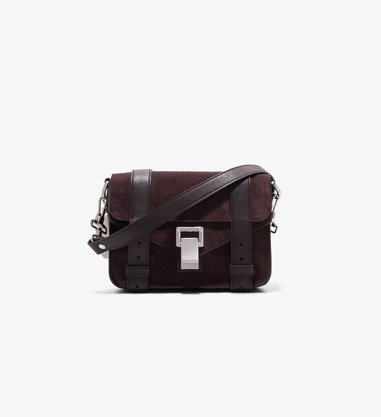 Suede Combo PS1 Mini Crossbody Bag